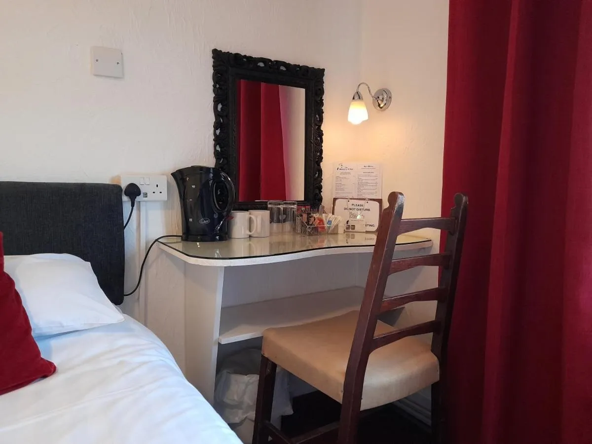 Bed in The Weary Friar Inn