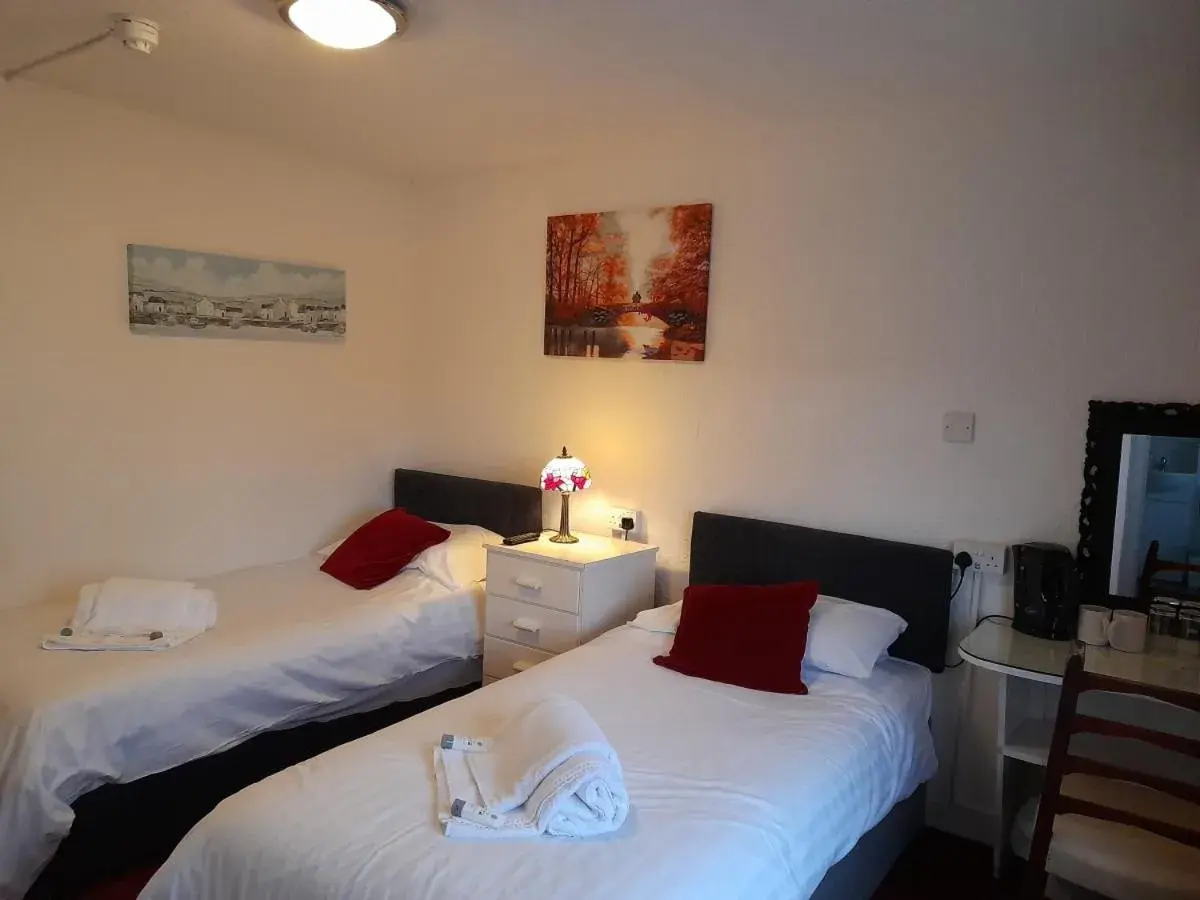 Bed in The Weary Friar Inn Bed in The Weary Friar Inn