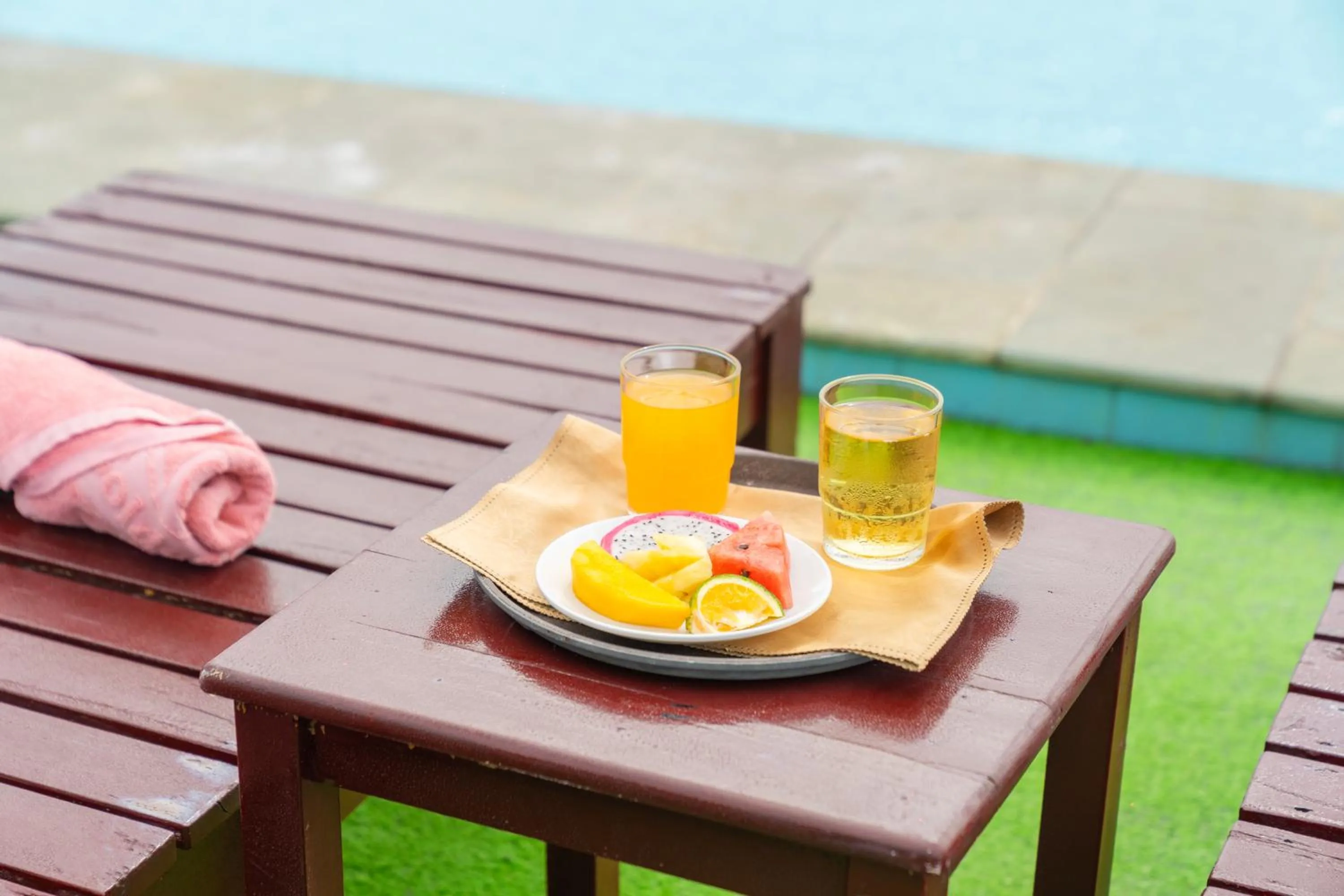 Pool view in Golden Daisy Hotel Phu Quoc