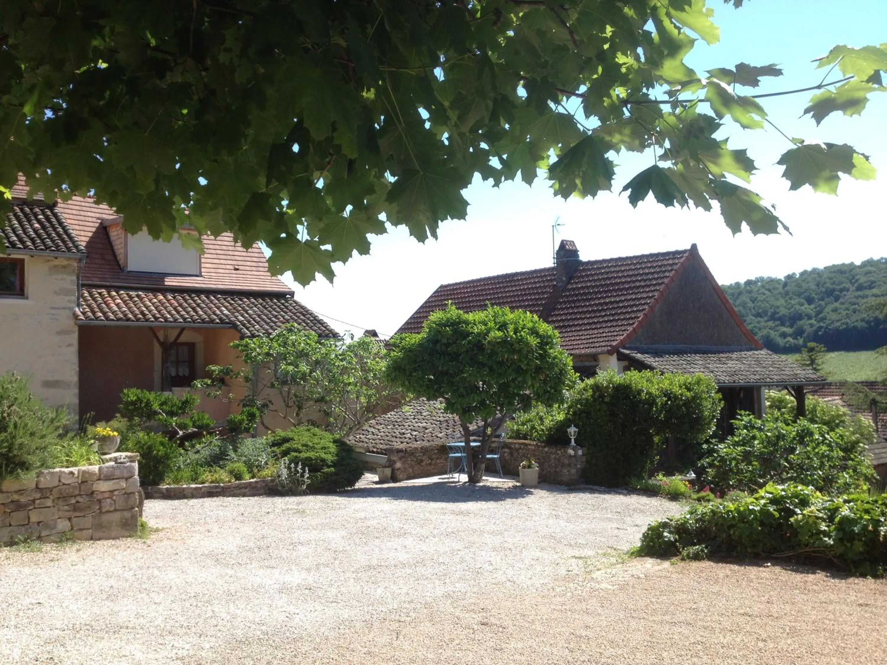 Garden in Chez Sylvie et Thierry
