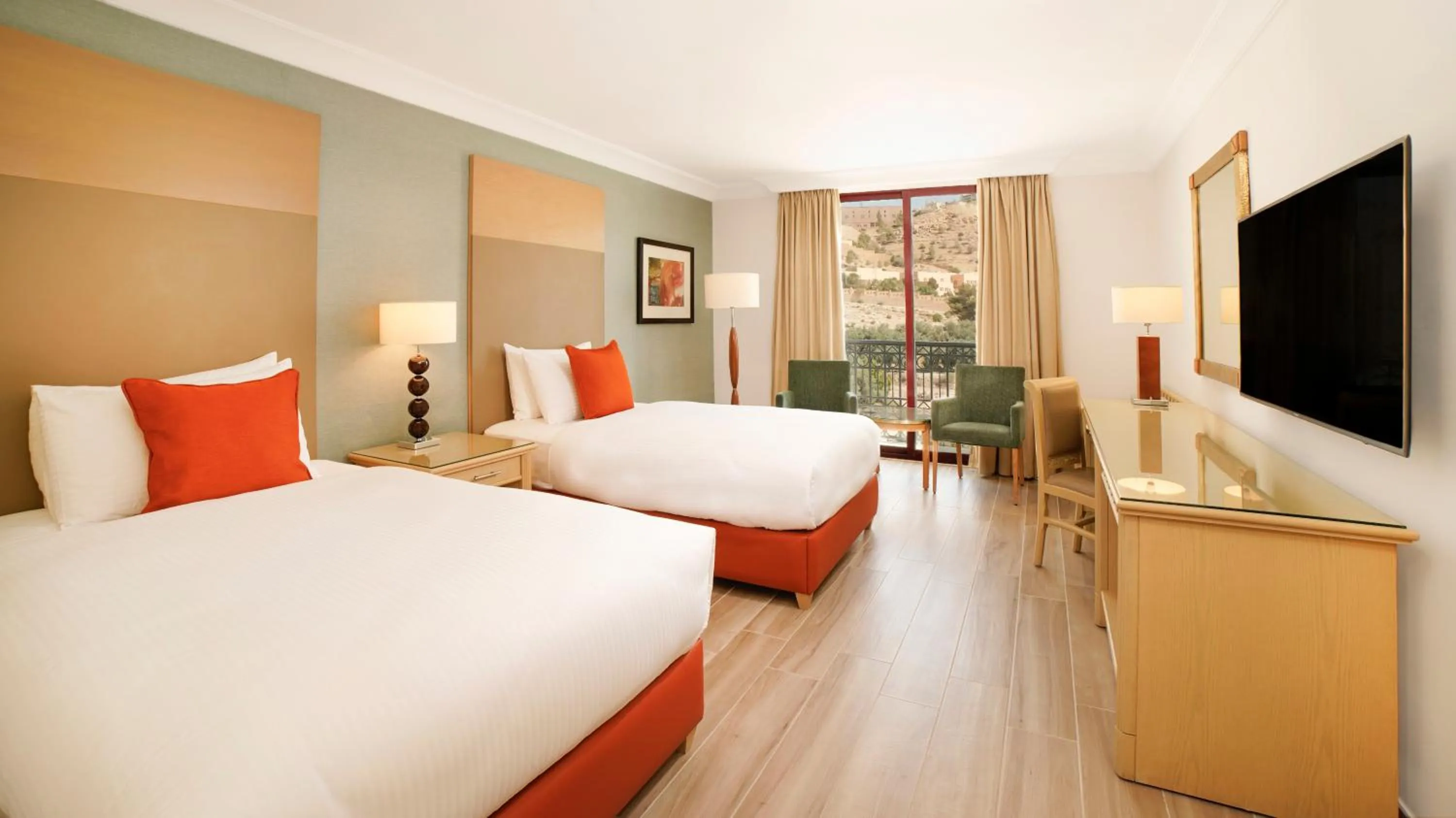 Photo of the whole room, Bed in Mövenpick Resort Petra