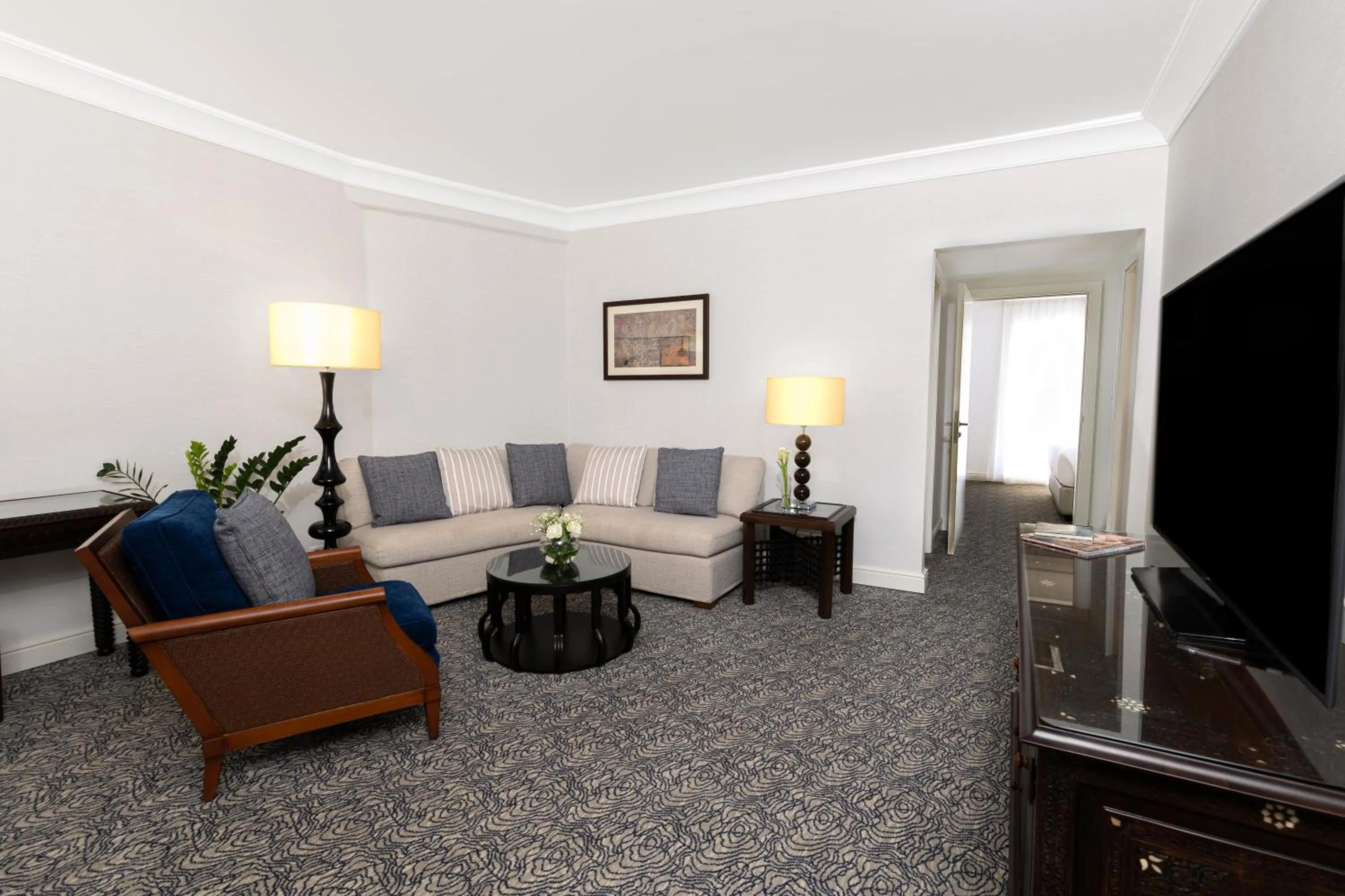 Bed in Mövenpick Resort Petra