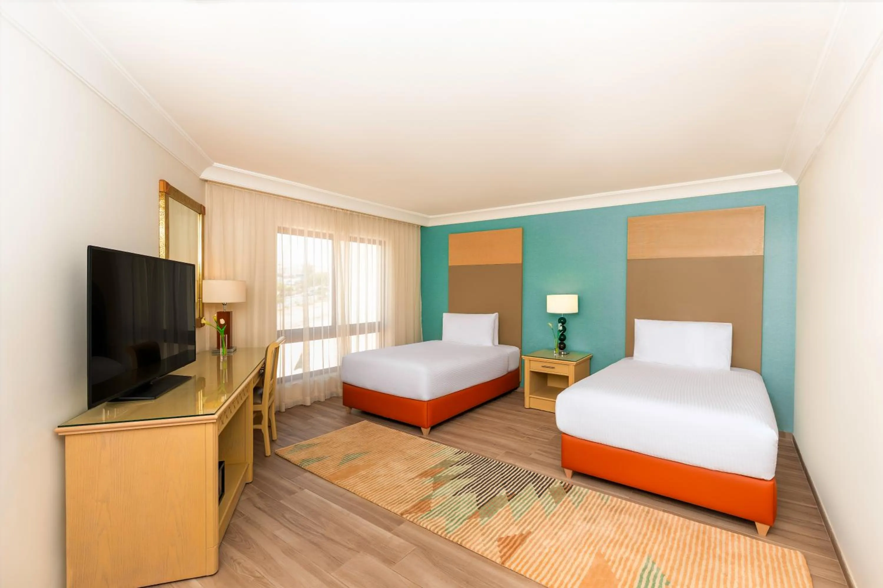 Bed in Mövenpick Resort Petra