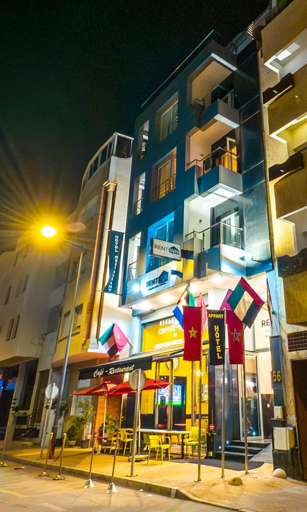 Property building in RENT-INN Suites Hotel