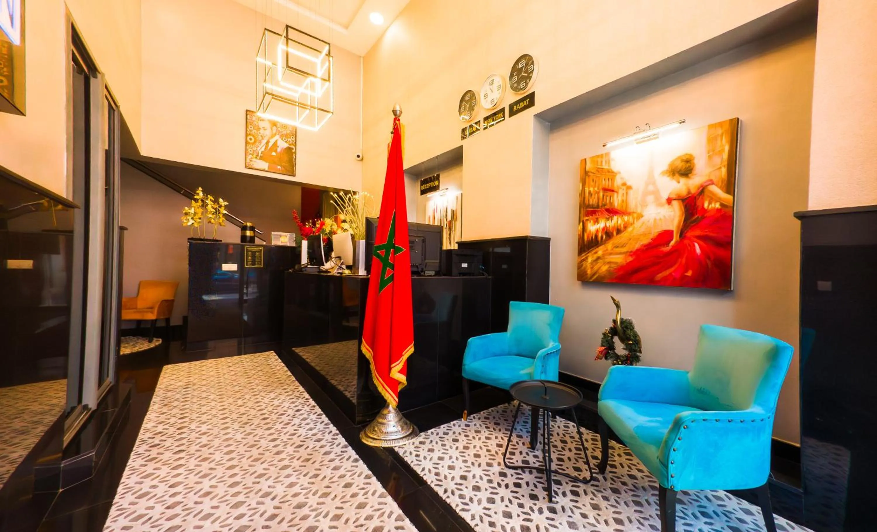 Lobby or reception in RENT-INN Suites Hotel