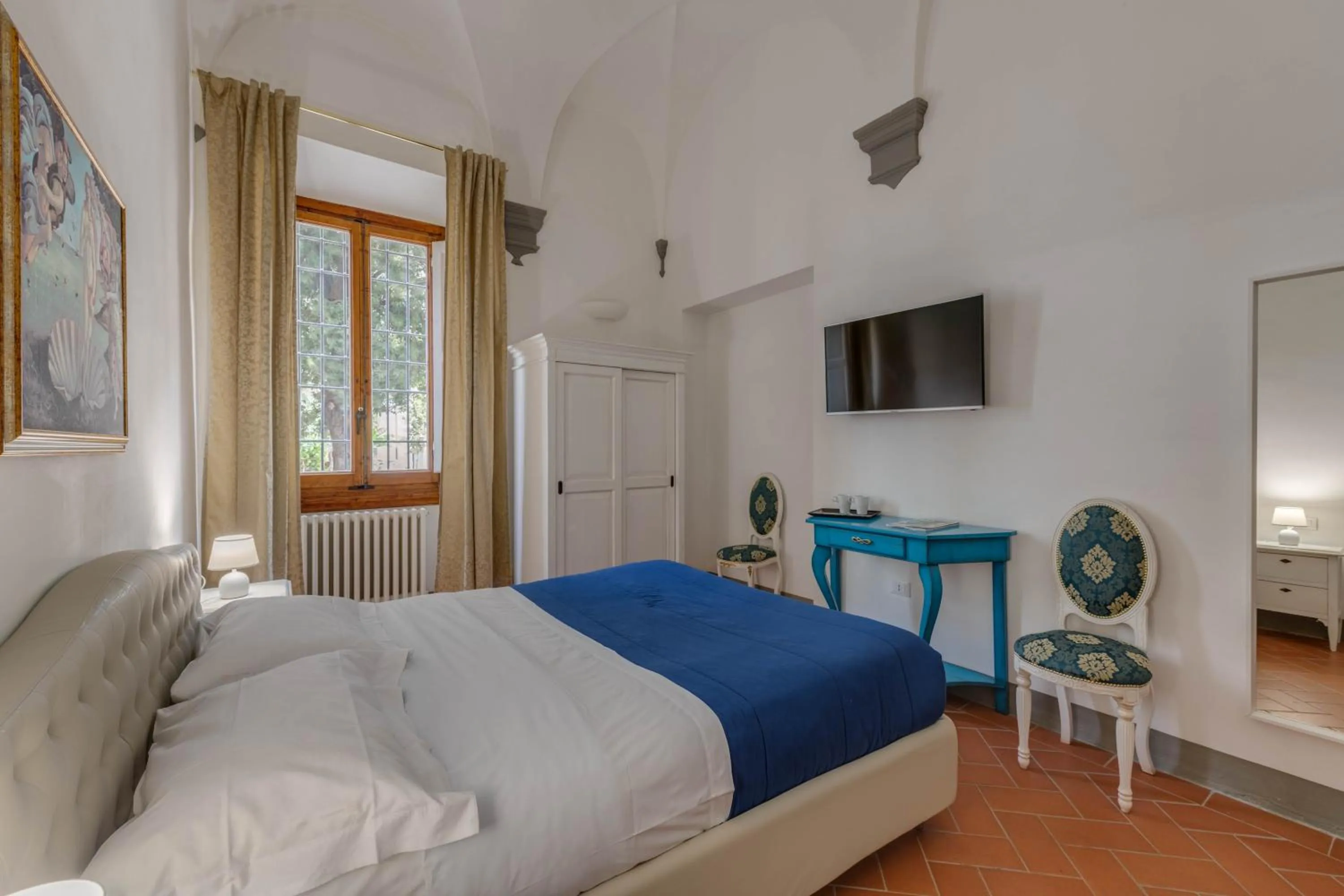 Bedroom, Bed in Residenza d'Epoca Galleria dell'Accademia