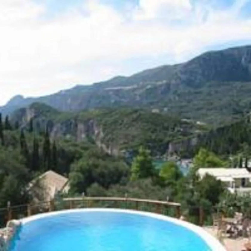 Pool view in Shambala Apartments