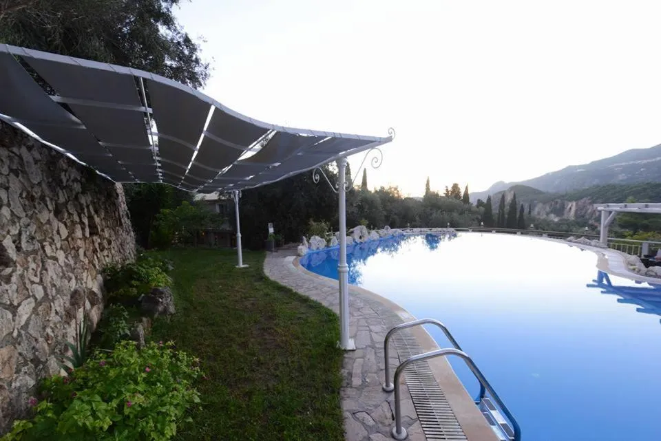 Swimming pool in Shambala Apartments