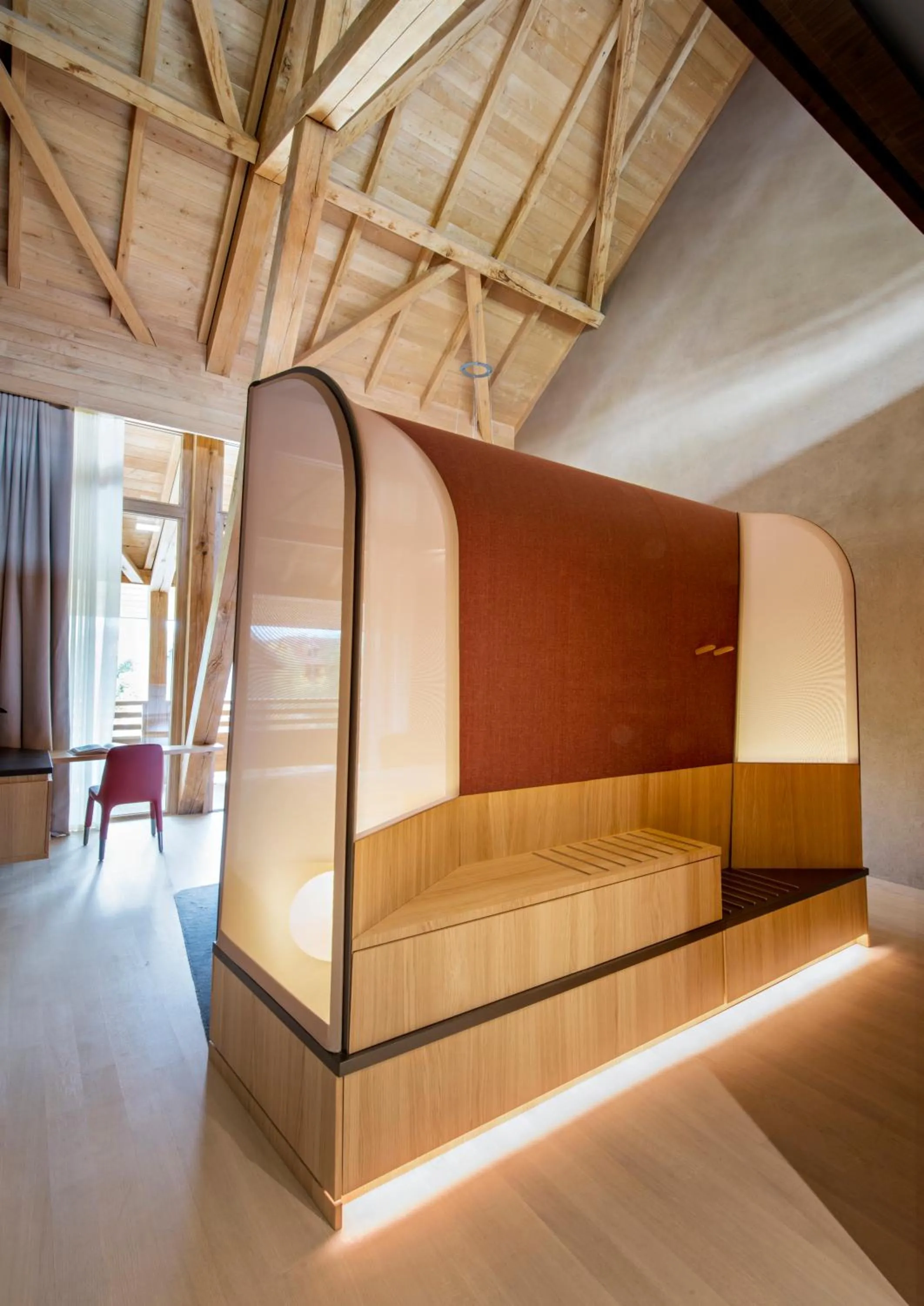 Bedroom, Bed in Hotel des Berges, Restaurant Gastronomique & Spa