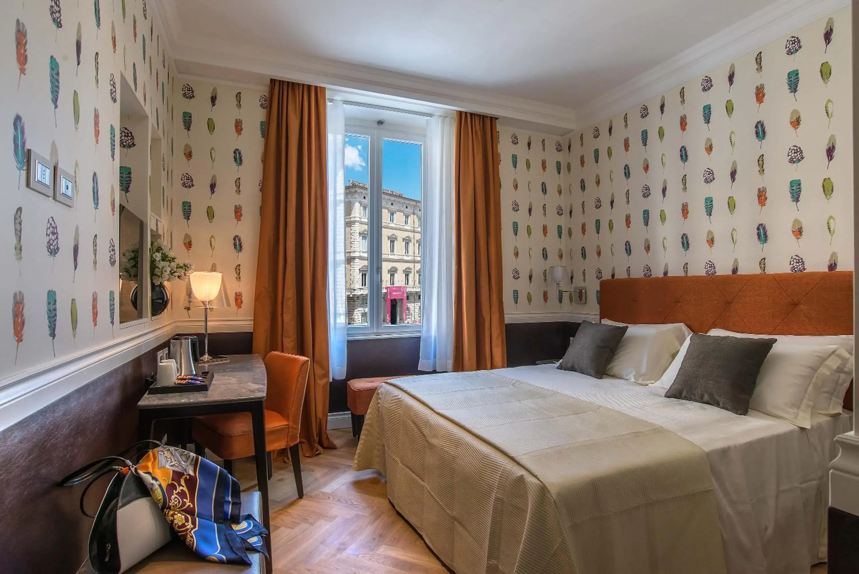 Bedroom, Bed in Hotel Damaso Bedroom, Bed in Hotel Damaso