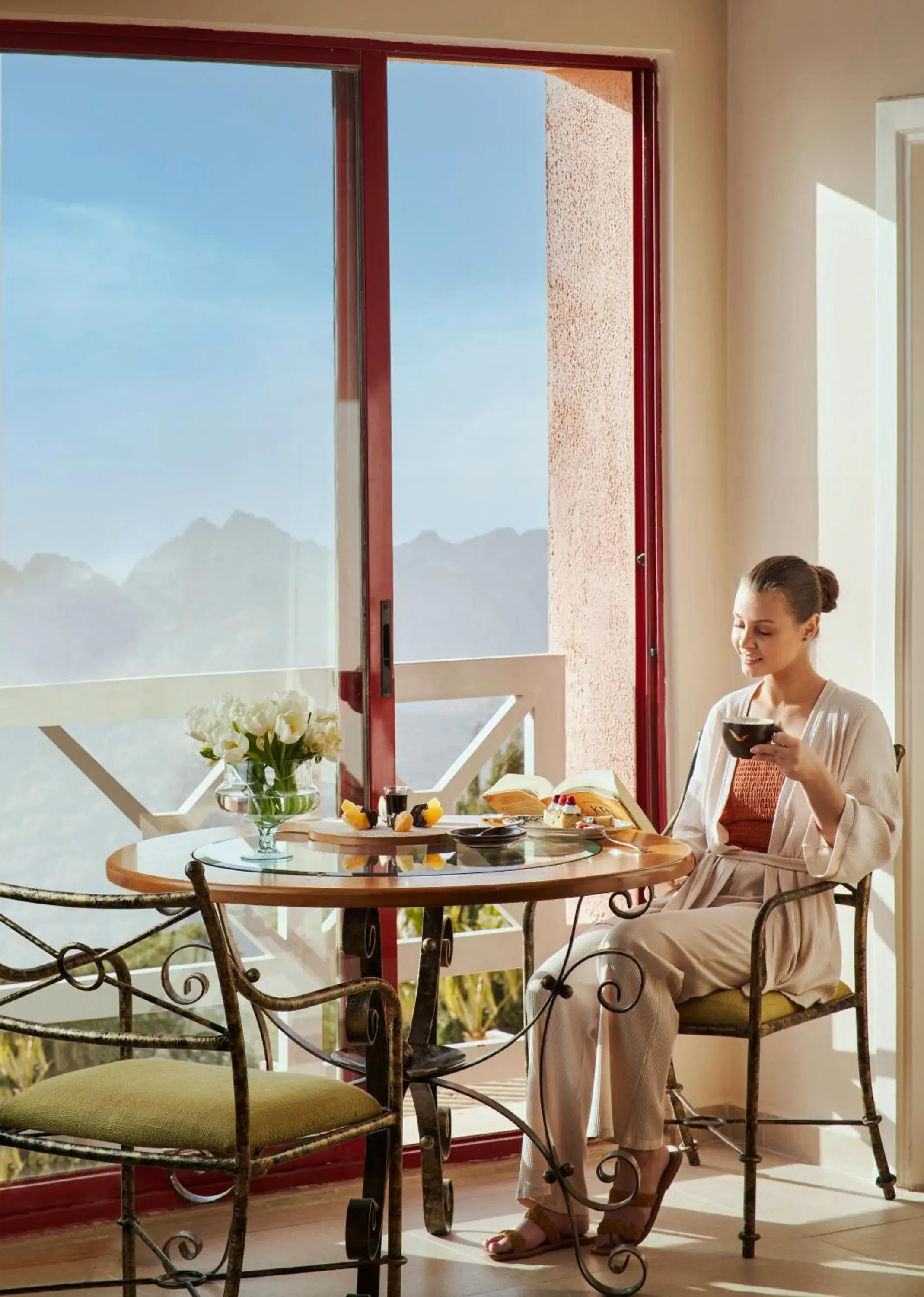 Mountain view in Grand Mercure Petra Mountain view in Grand Mercure Petra