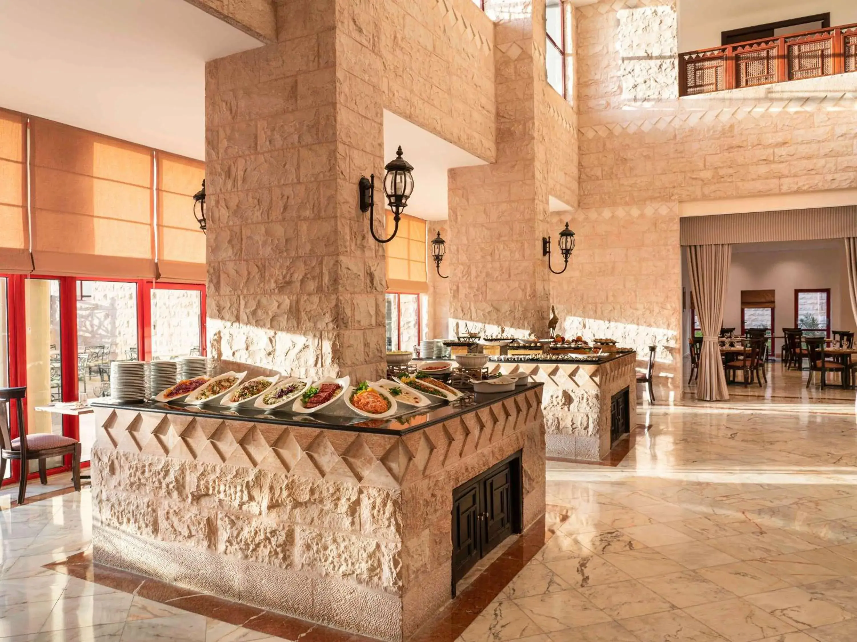 Restaurant/places to eat in Mövenpick Nabatean Castle Hotel Restaurant/places to eat in Mövenpick Nabatean Castle Hotel