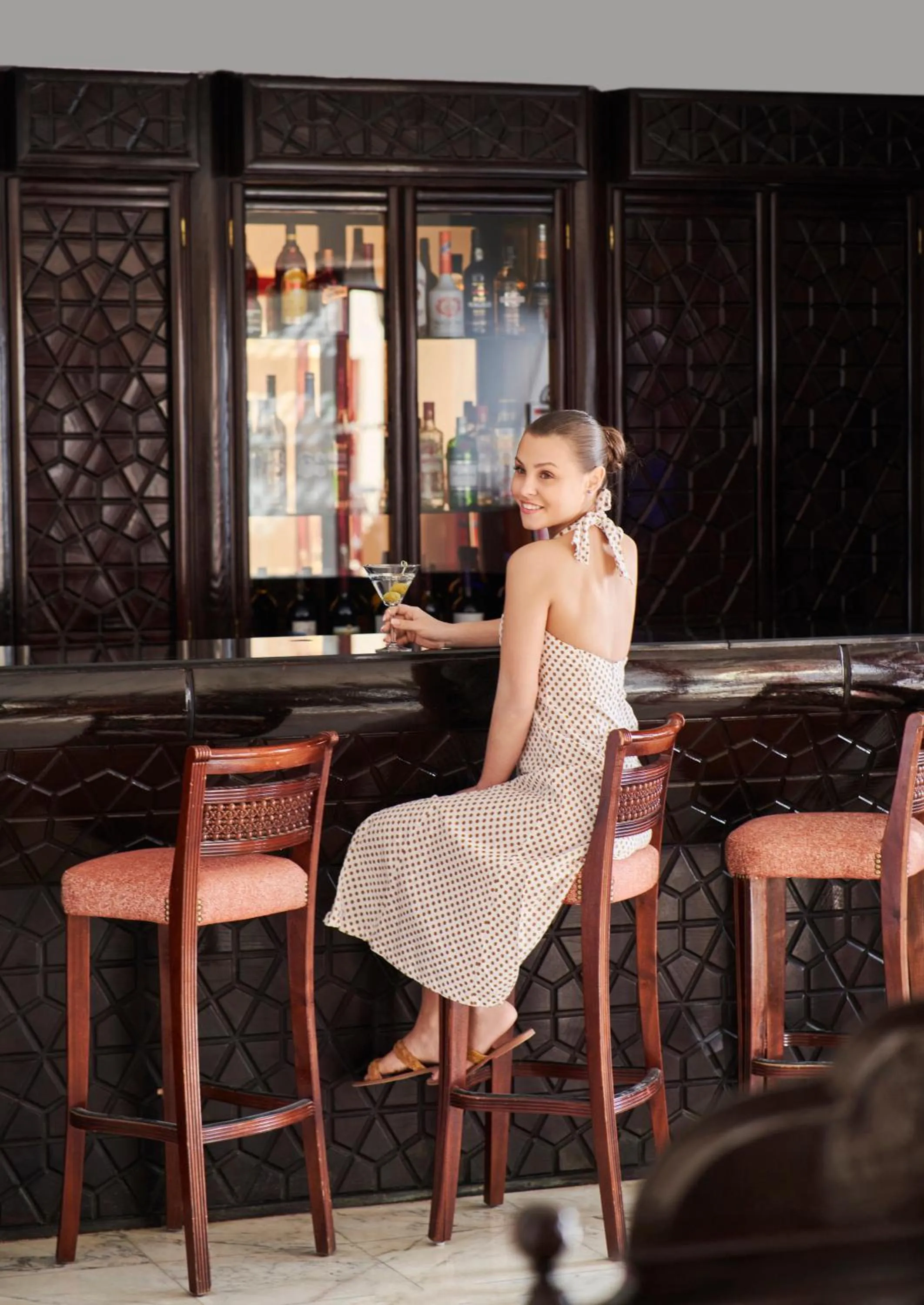 Lounge or bar in Mövenpick Nabatean Castle Hotel