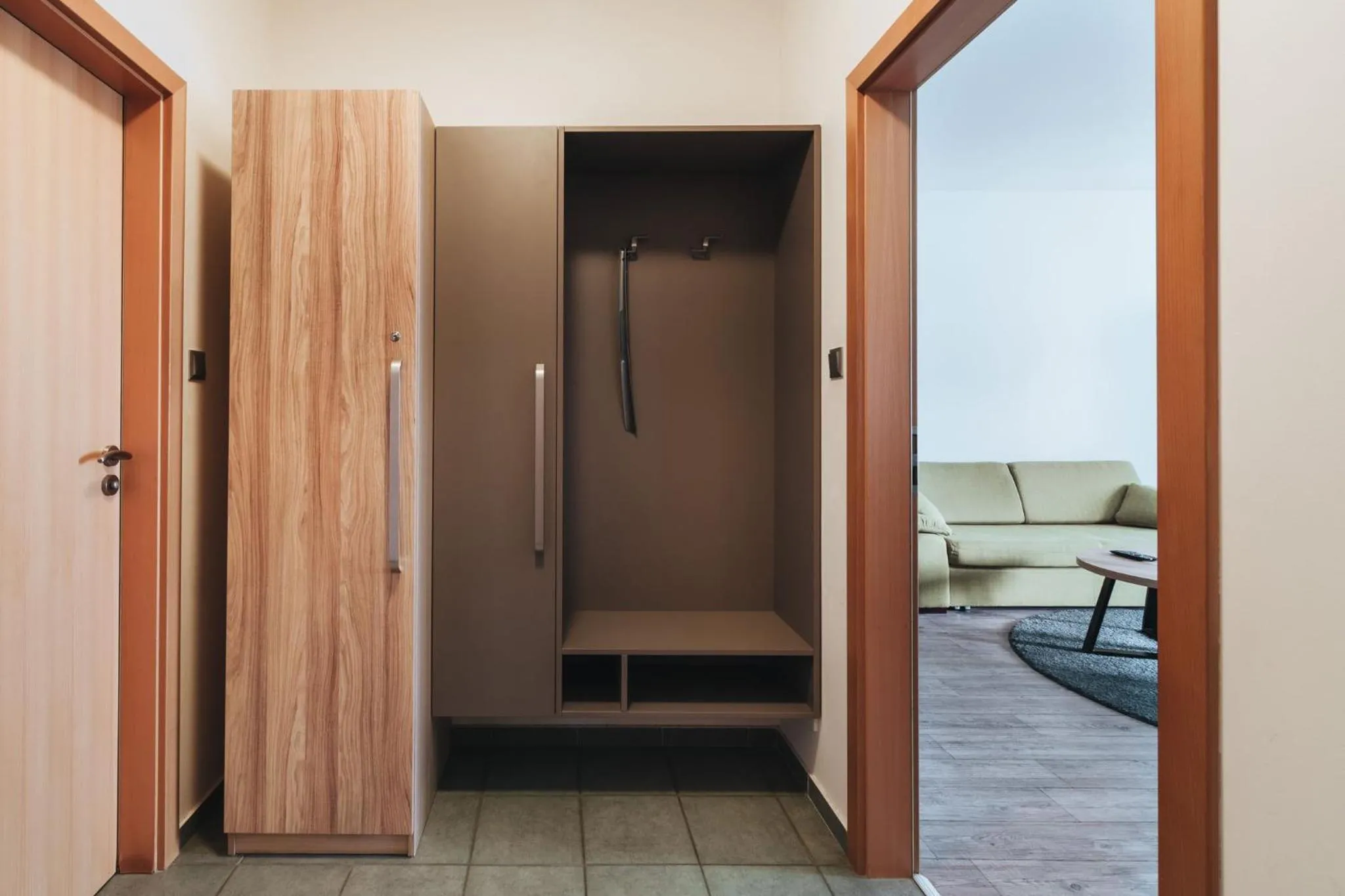 wardrobe in Pilsner Apartments