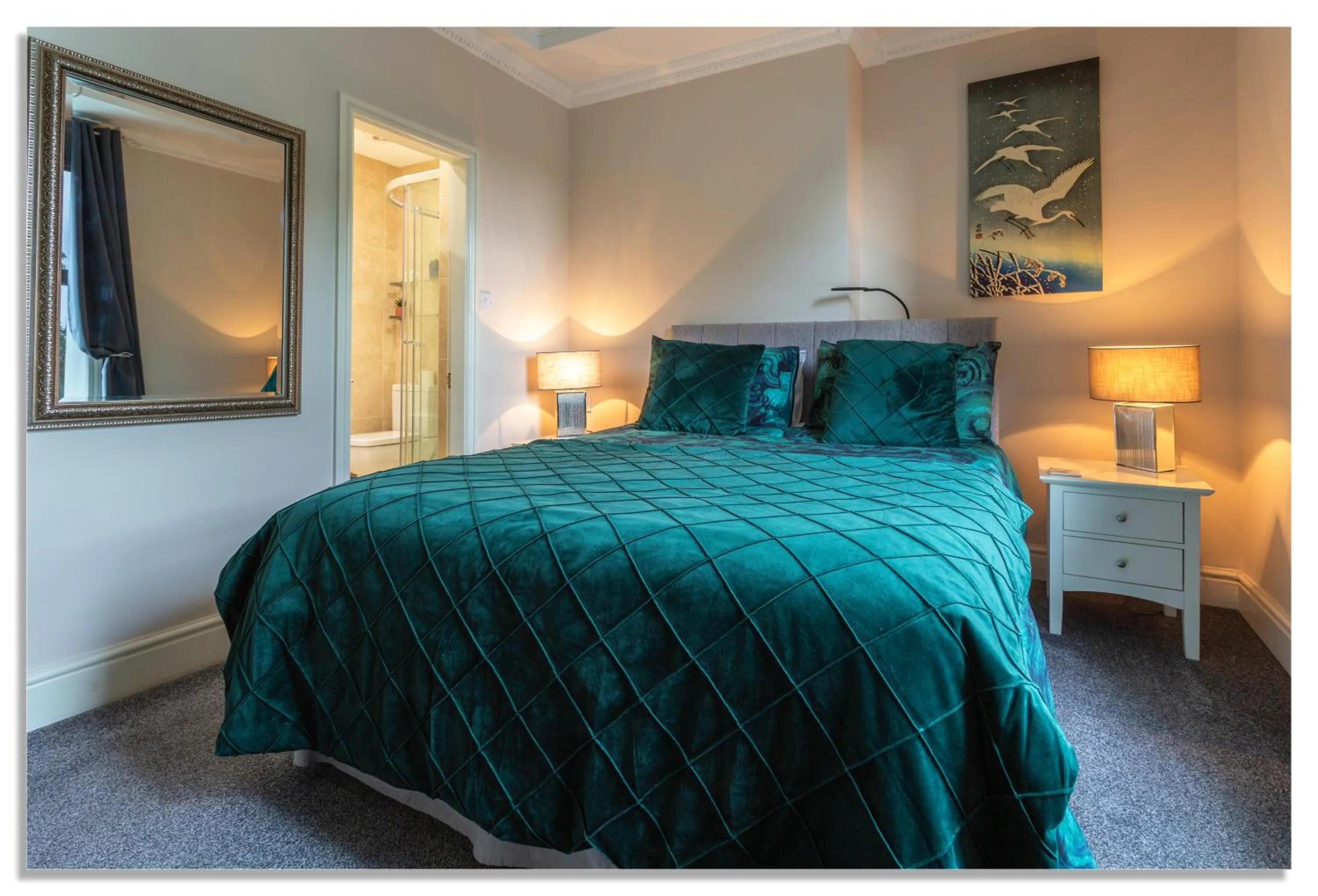 Bed in Strawberry House