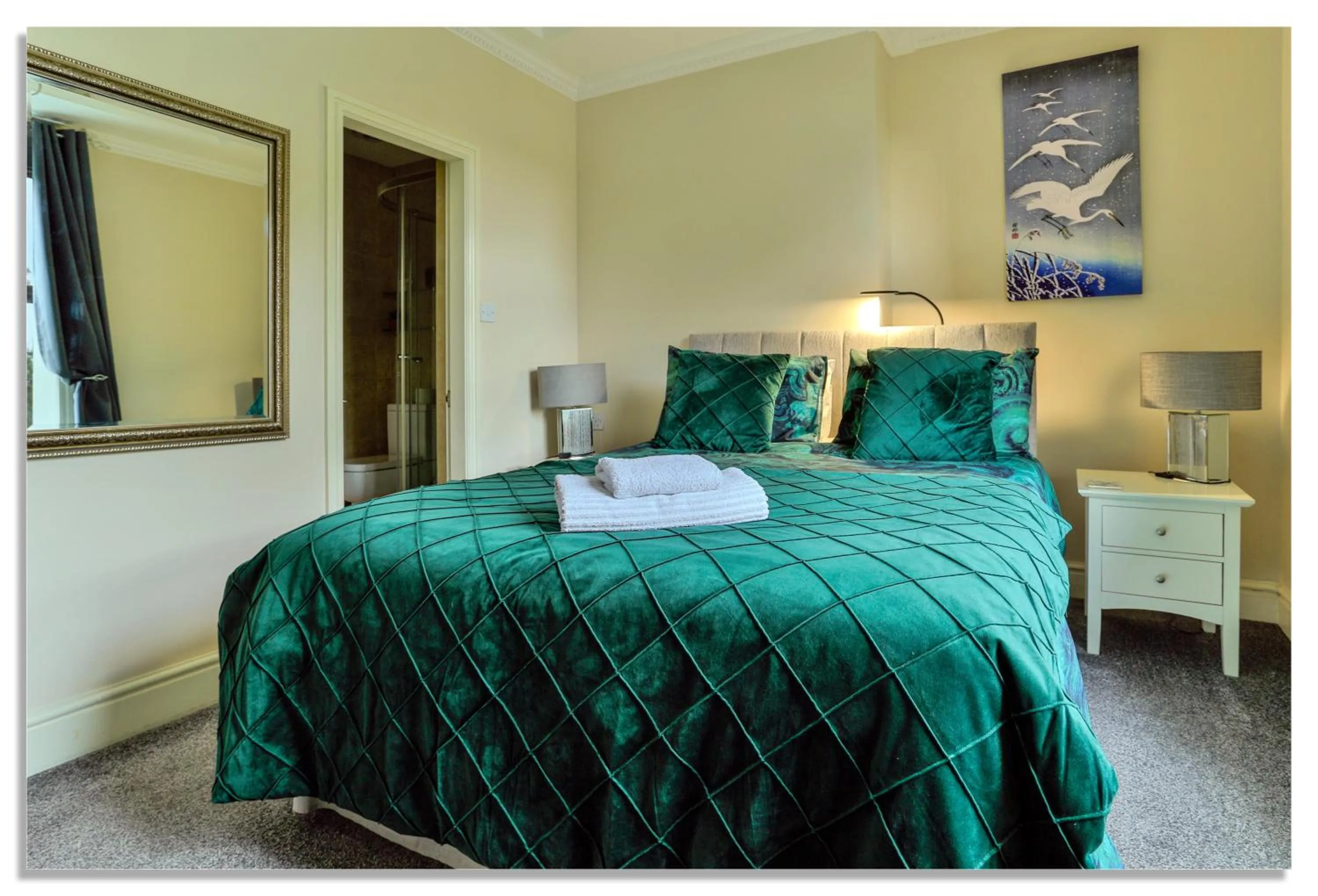 Bed in Strawberry House