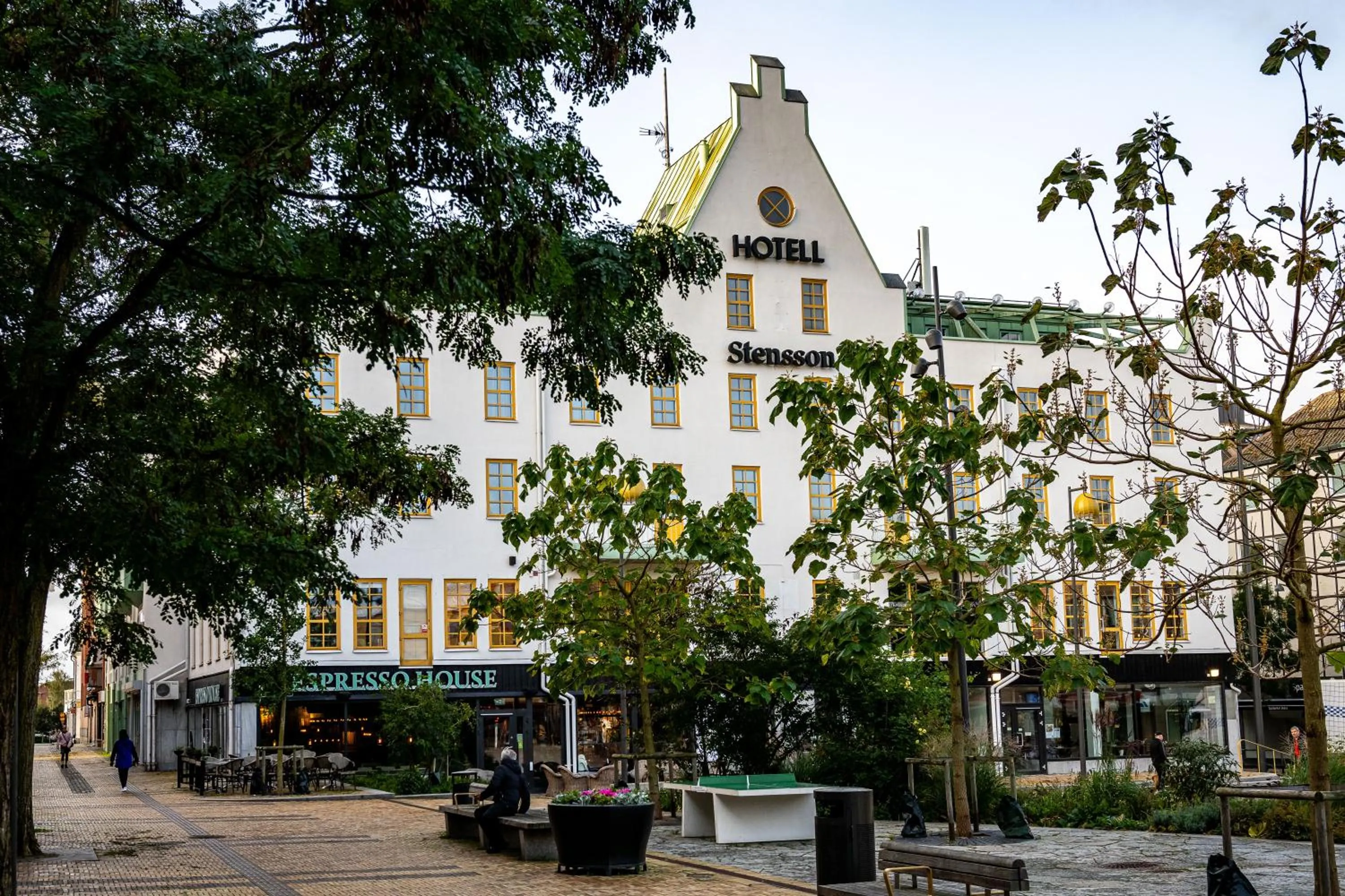 Facade/entrance in Hotel Stensson