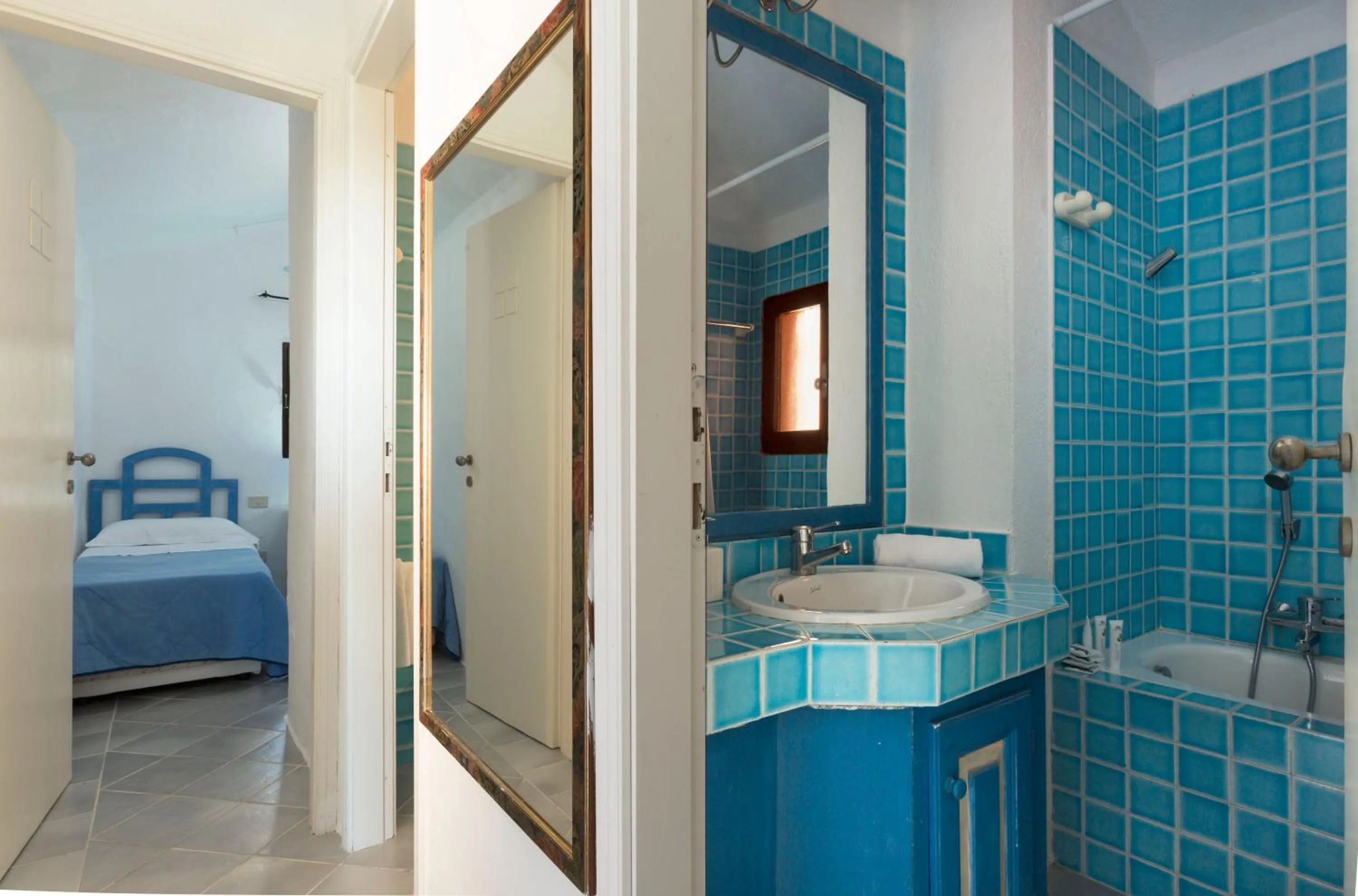 Shower, Bed in Residence I Cormorani Alti