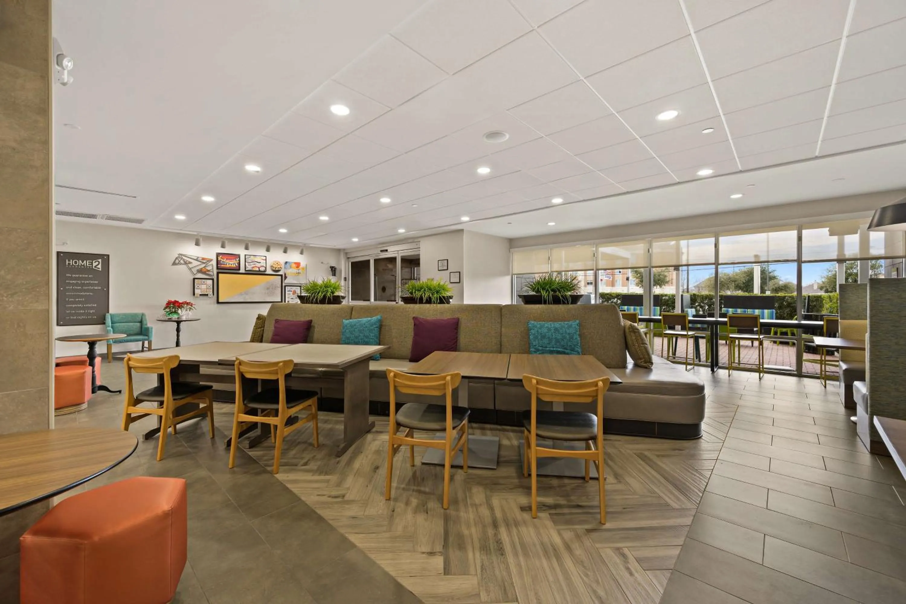 Lobby or reception in Home2 Suites By Hilton Baytown