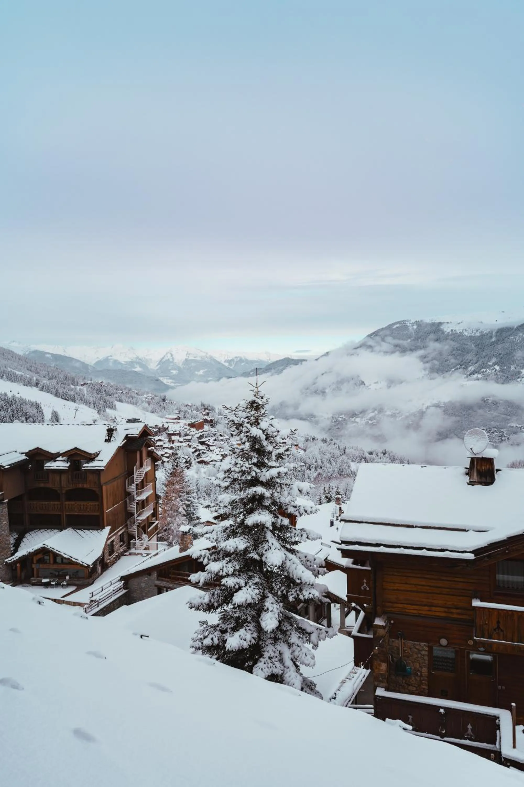 Natural landscape in Fahrenheit Seven Courchevel