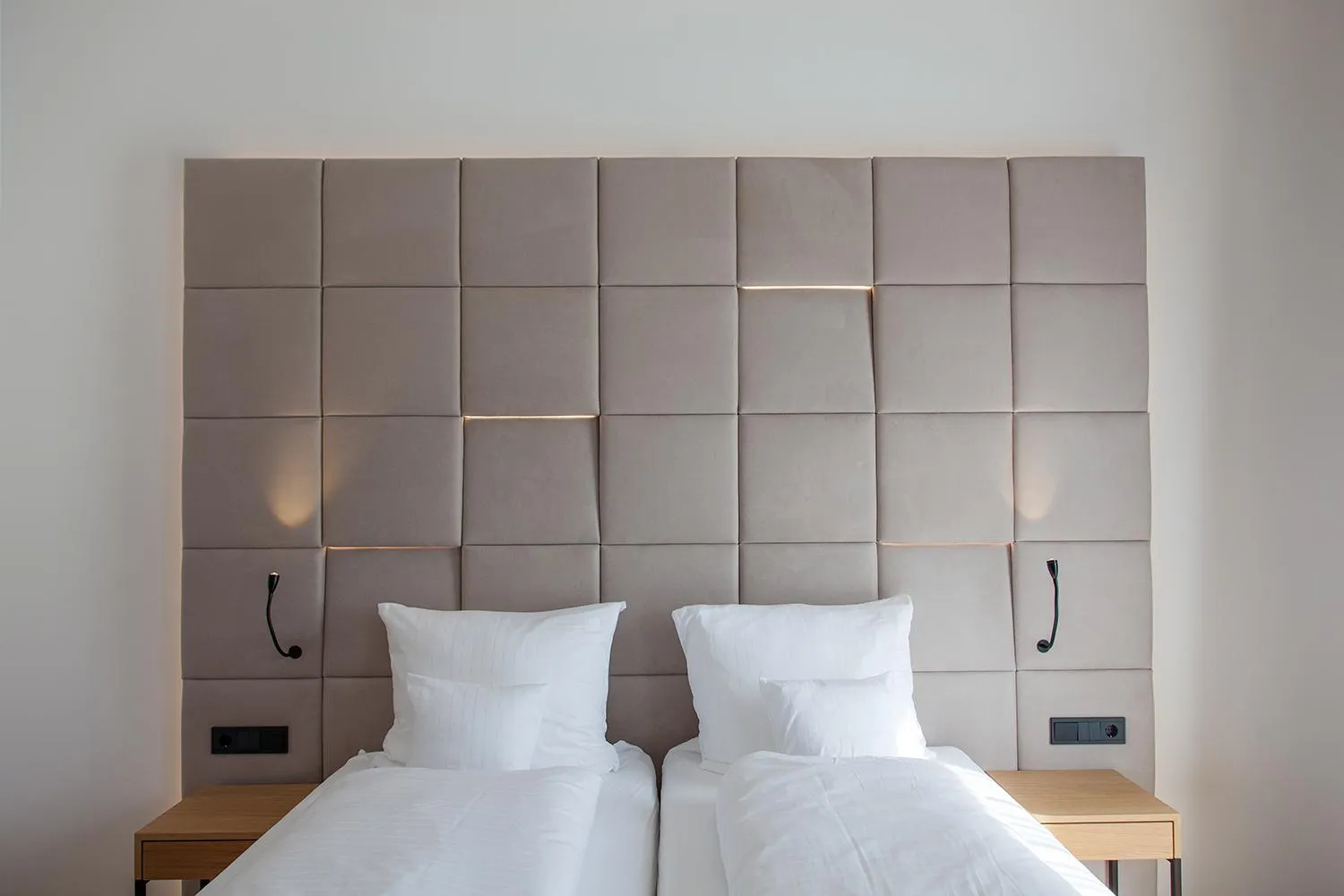 Bed in Klinglhuber Suites