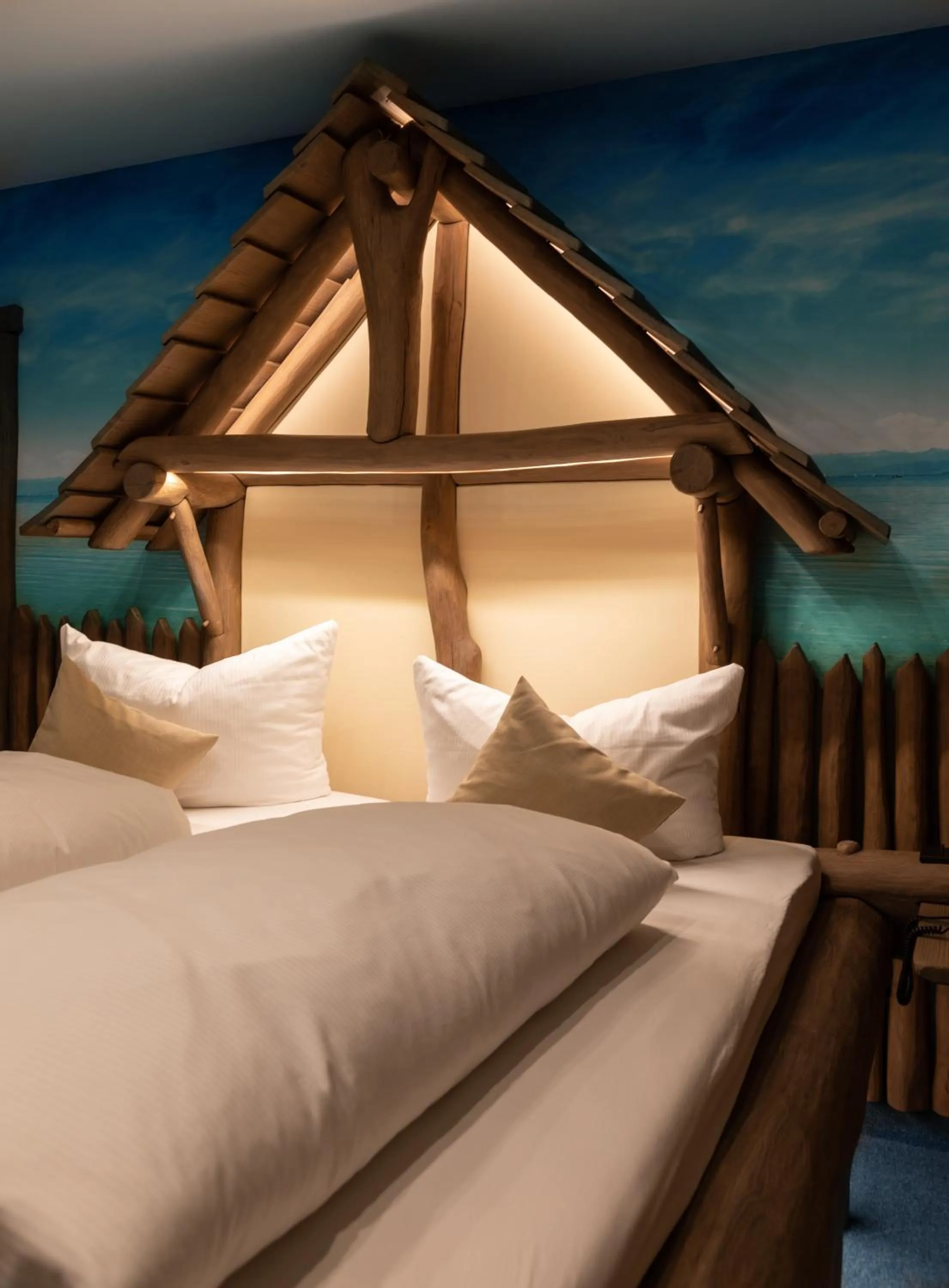 Bed in Landgasthof Paradies