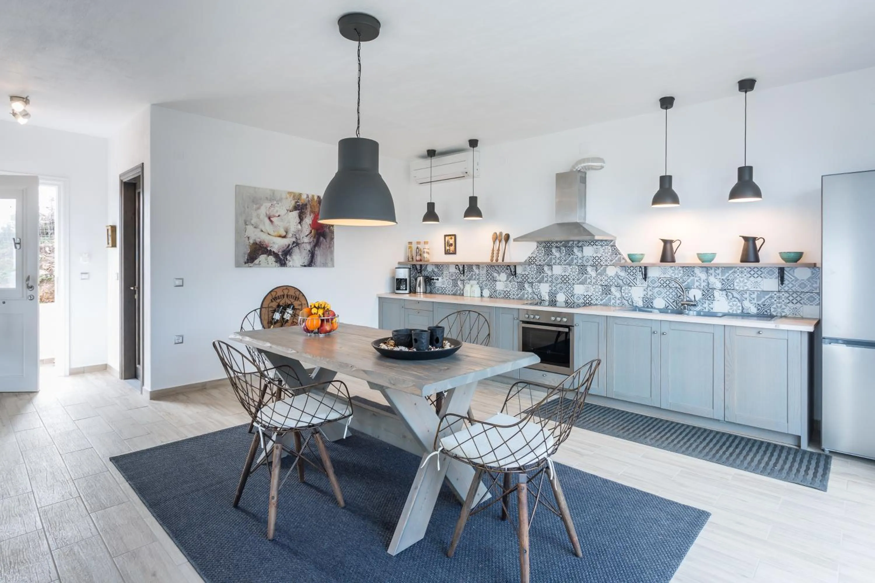 Kitchen or kitchenette in Villa Savvina