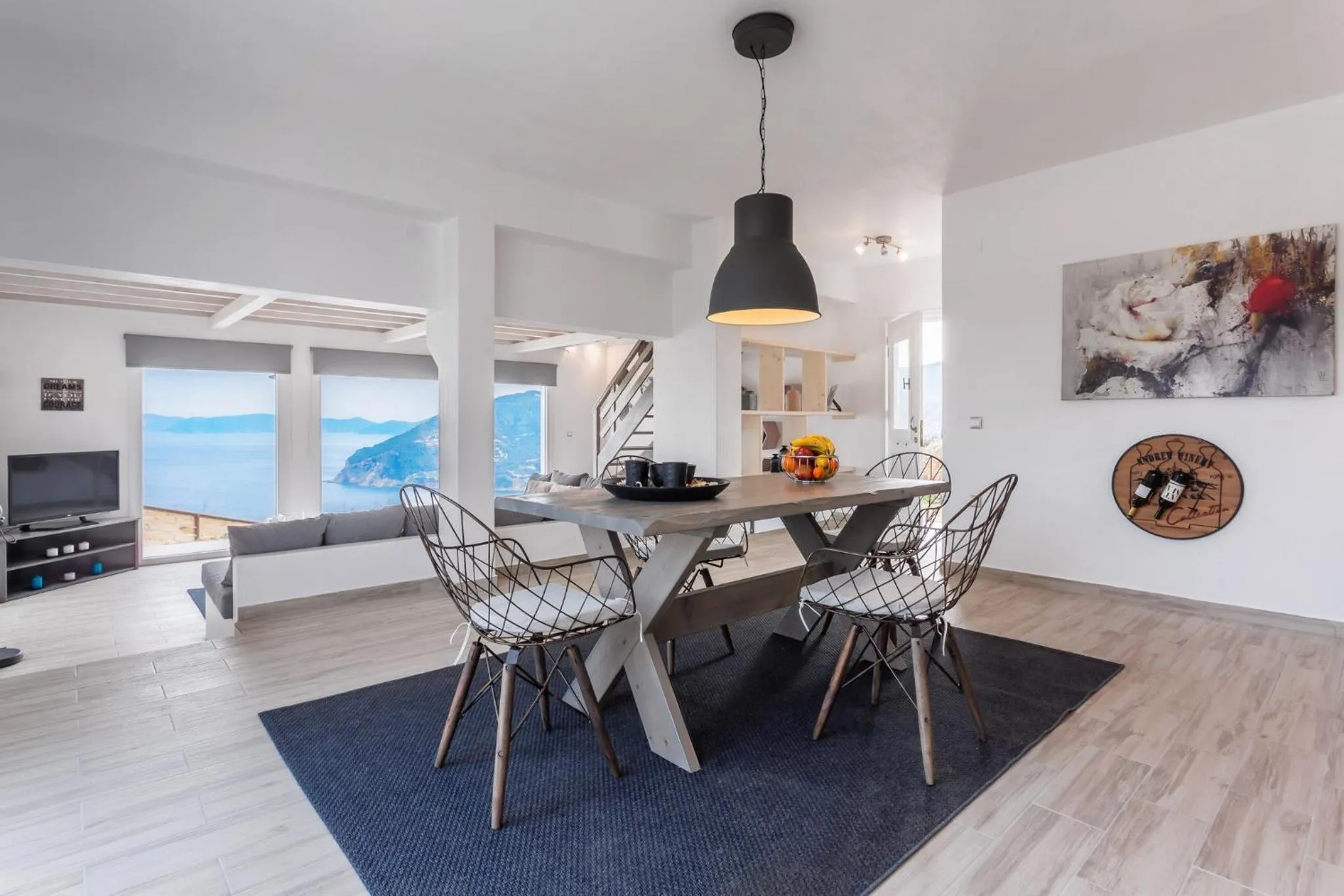 Dining area in Villa Savvina