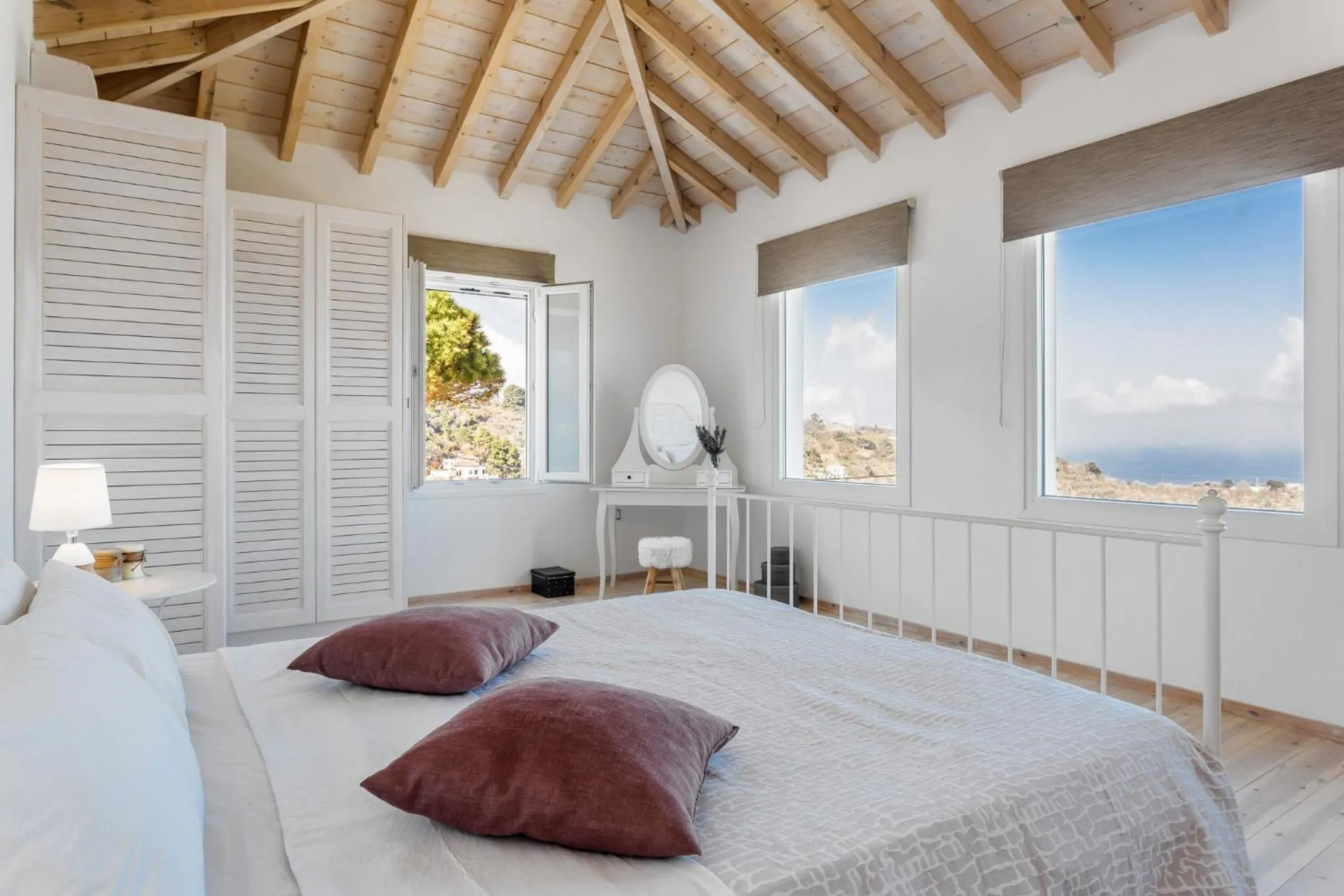 Bedroom, Bed in Villa Savvina