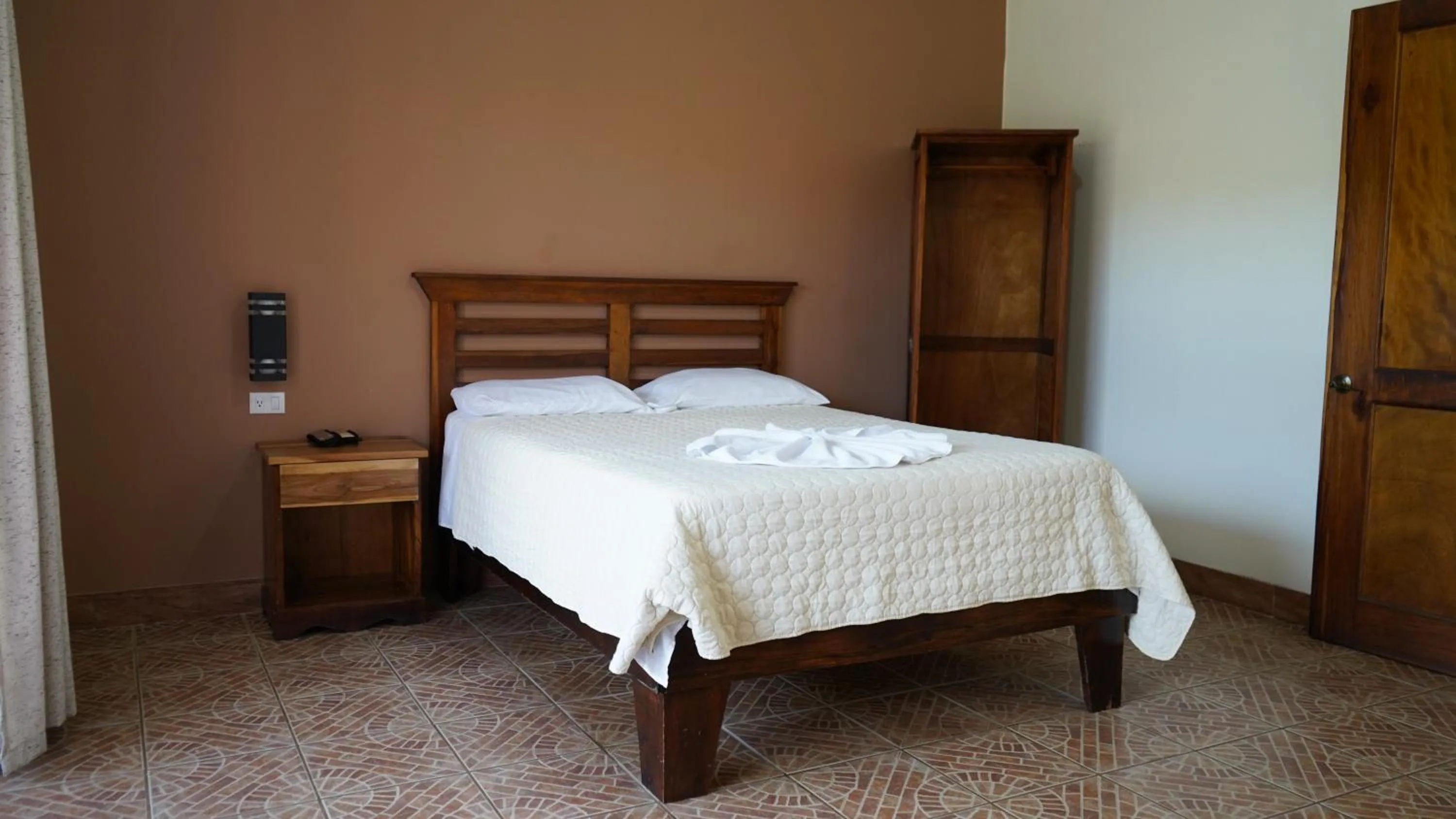 Bed in Hotel Pacuare