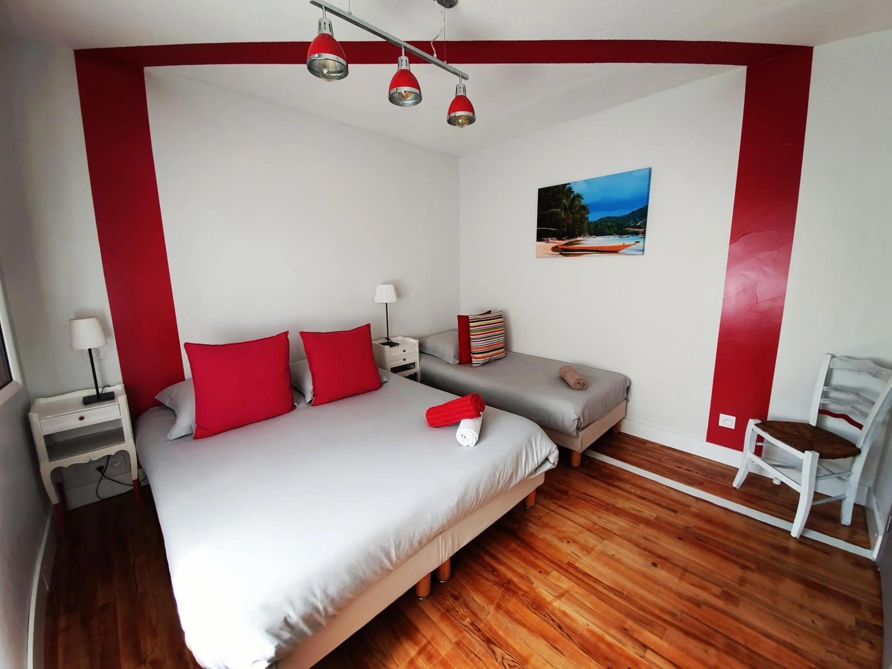 Double or Twin Room with Shared Bathroom in La Maison Bisca