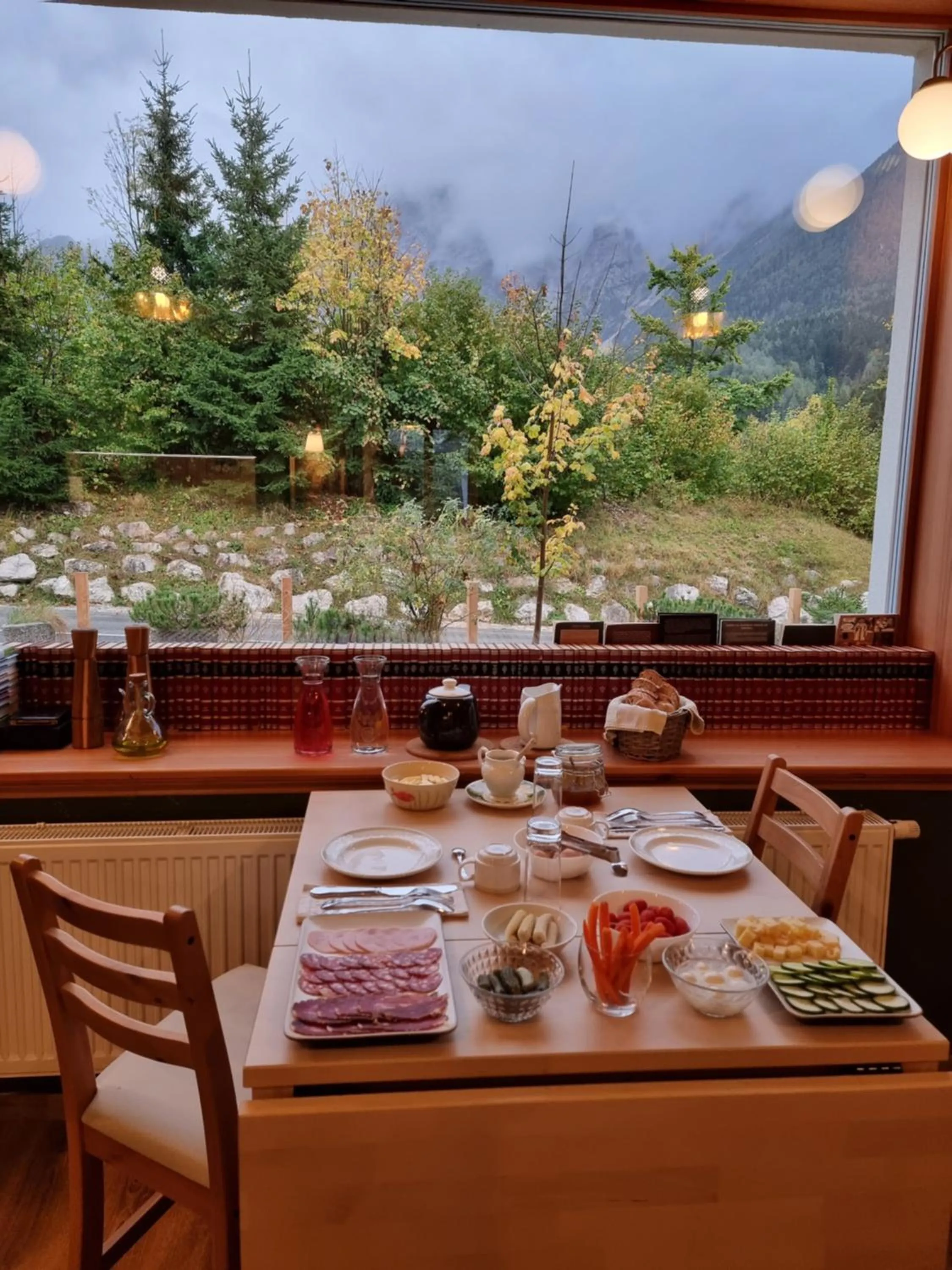 Natural landscape in Vila Koman Jezersko