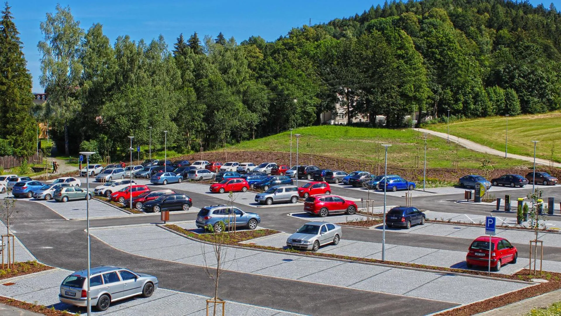 Parking in Villa Grohmann