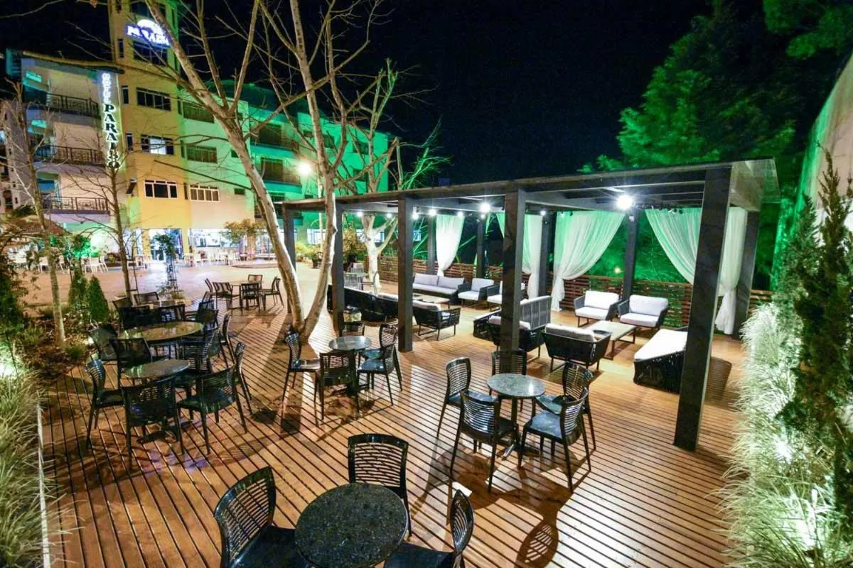Patio in Hotel Paraiso
