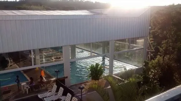 Pool view in Hotel Paraiso