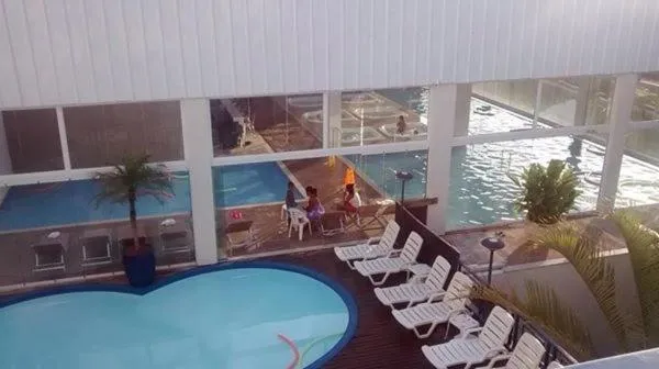 Pool view in Hotel Paraiso