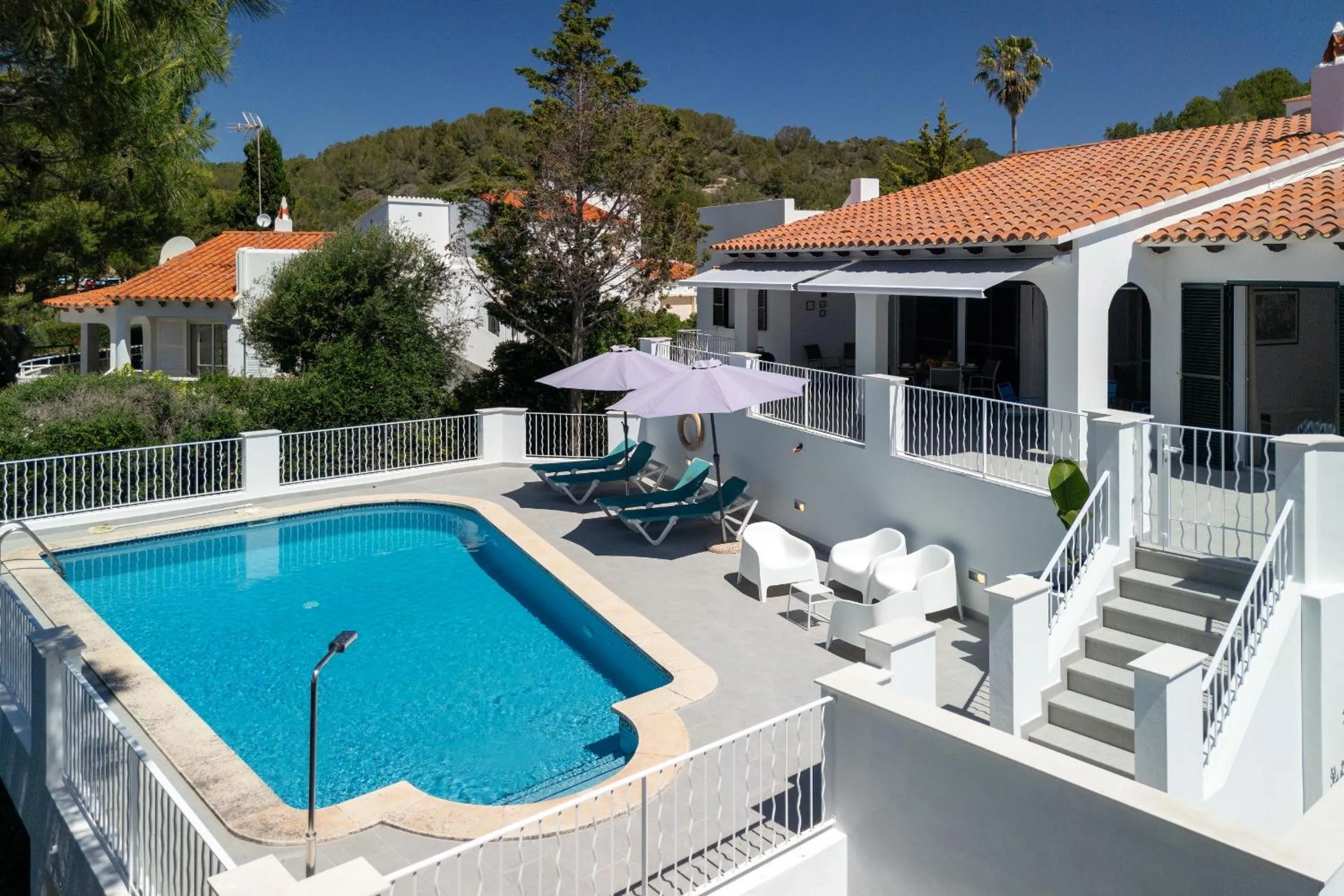 VILLA CANELA B11 by BookMenorcaVillas with see views