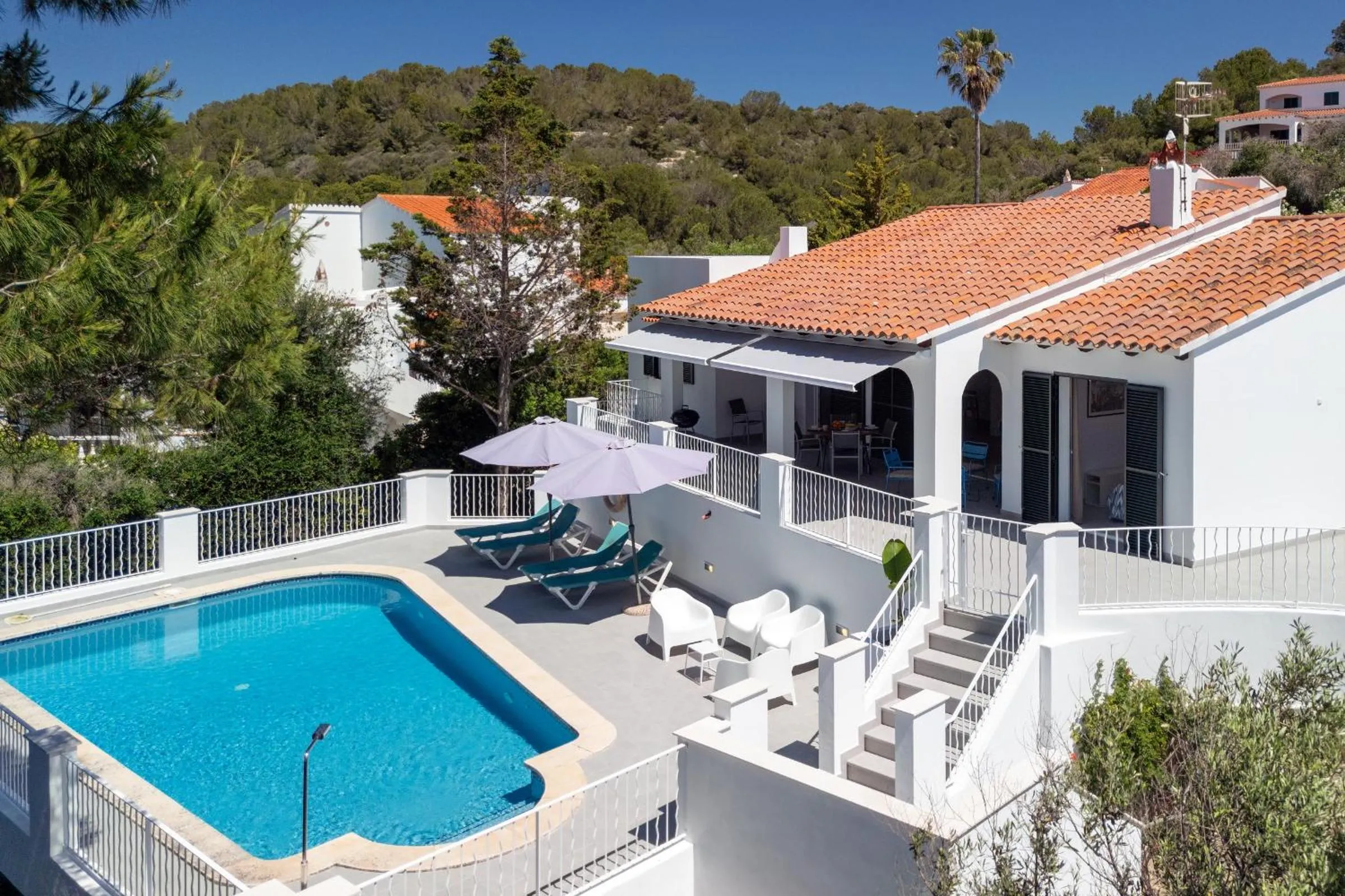 VILLA CANELA B11 by BookMenorcaVillas with see views