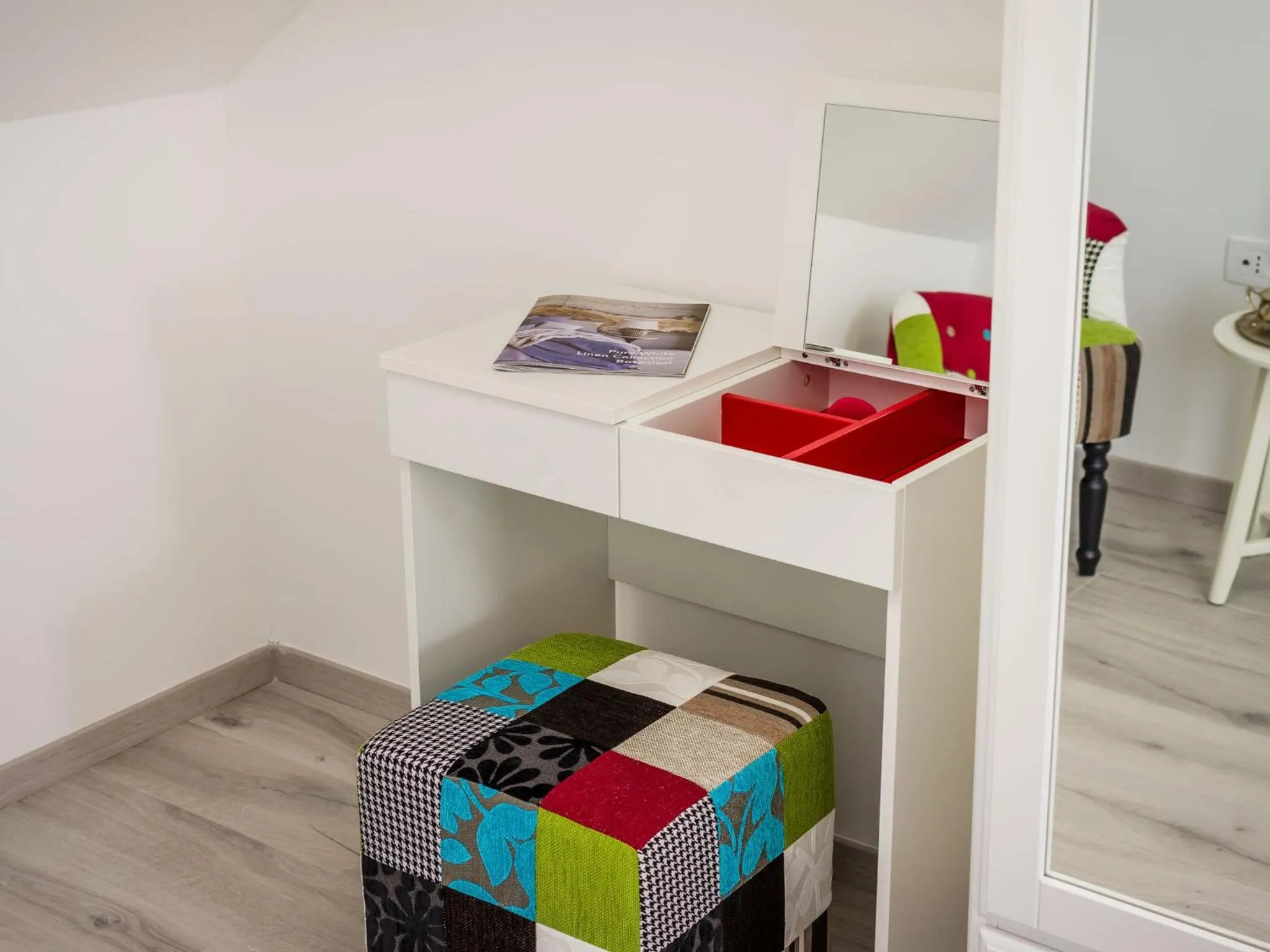 Decorative detail, Bed in Navis Luxury Apartments
