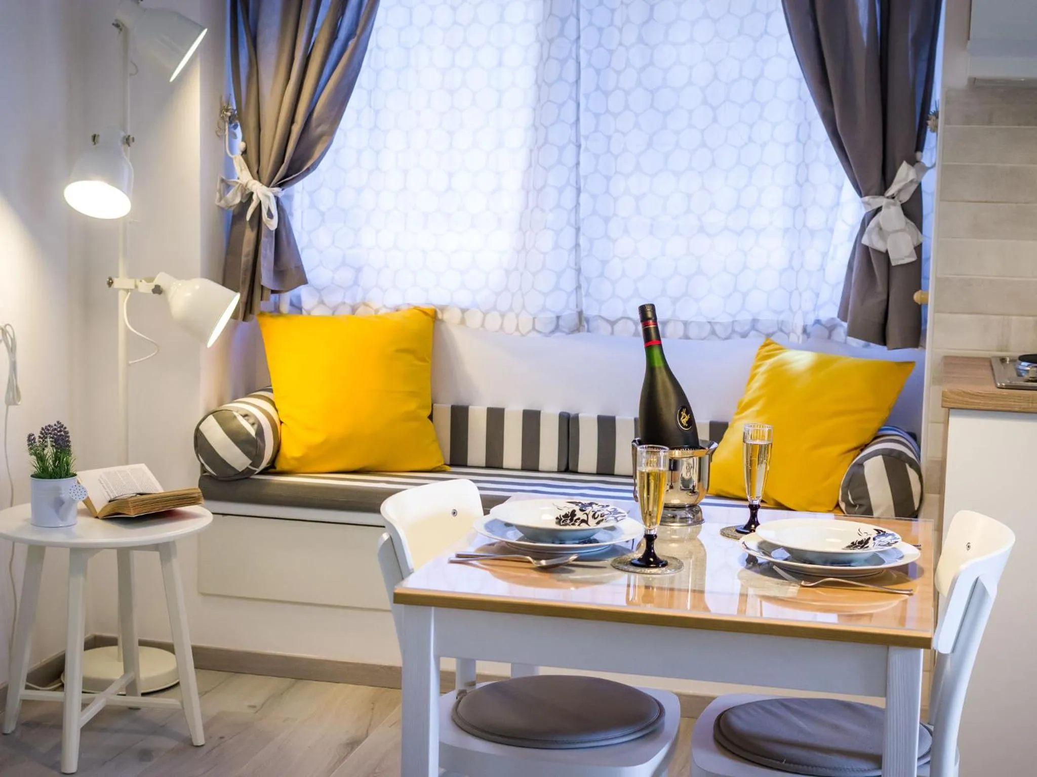 Living room in Navis Luxury Apartments