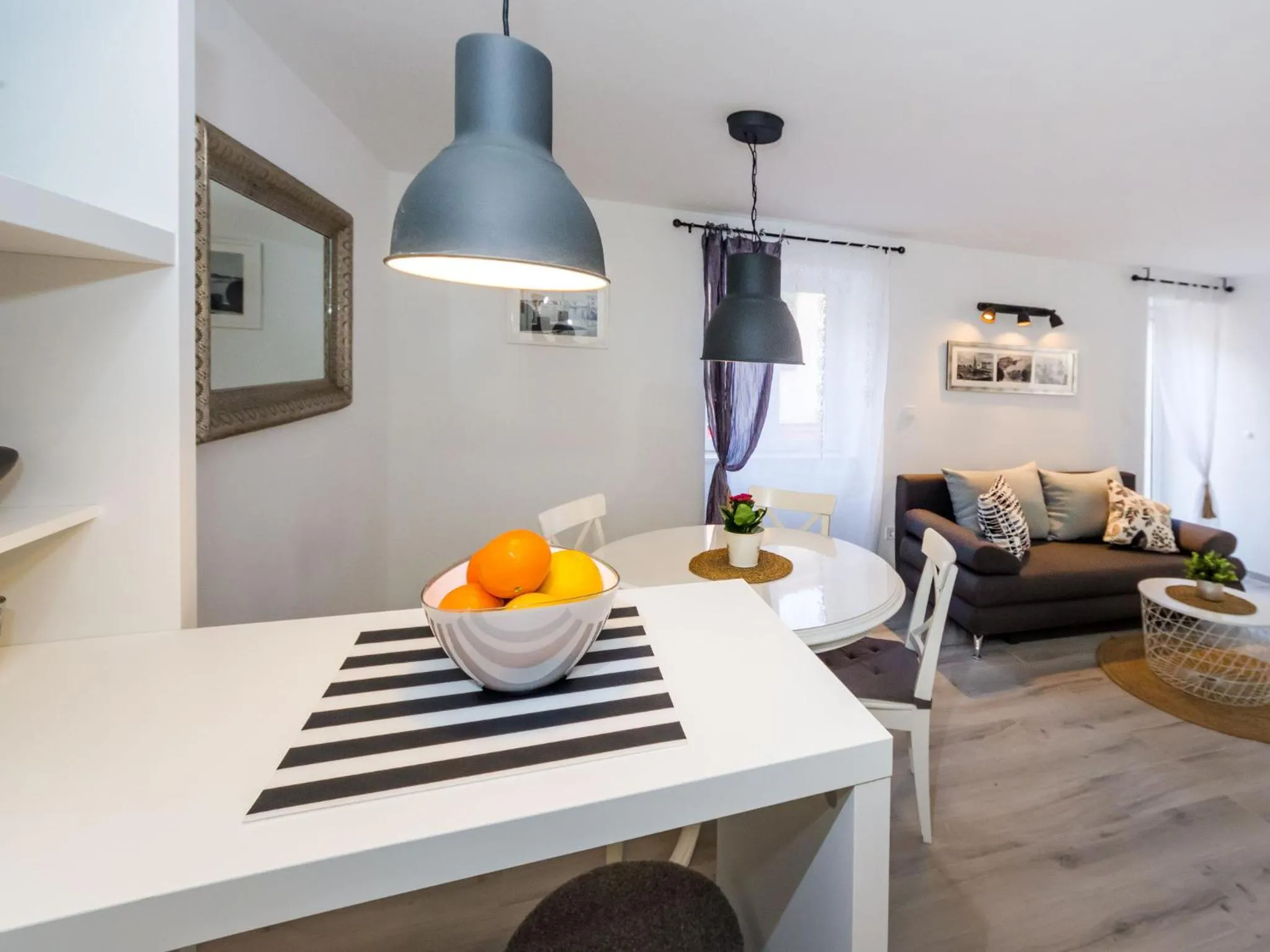 Kitchen or kitchenette in Navis Luxury Apartments