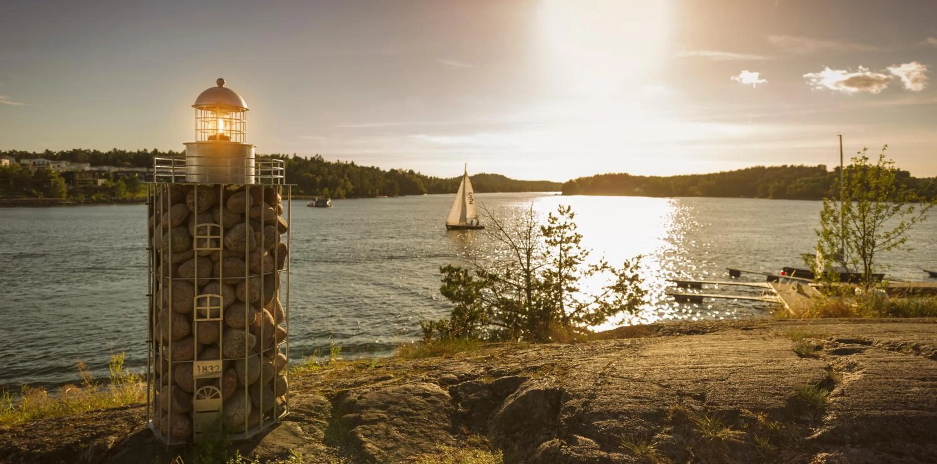 Natural landscape in Skogshem & Wijk
