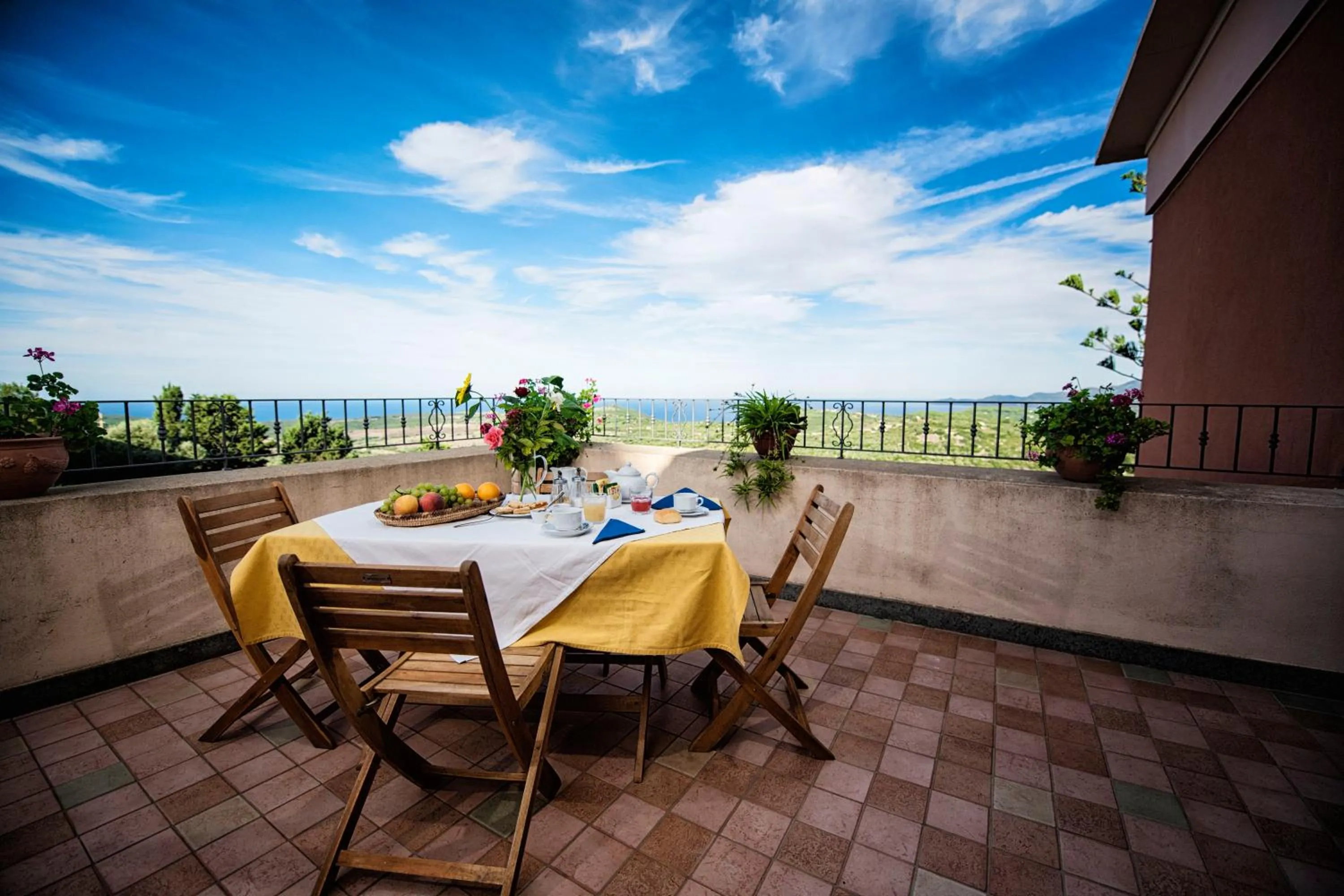Balcony/Terrace in Hotel Villa Gli Asfodeli