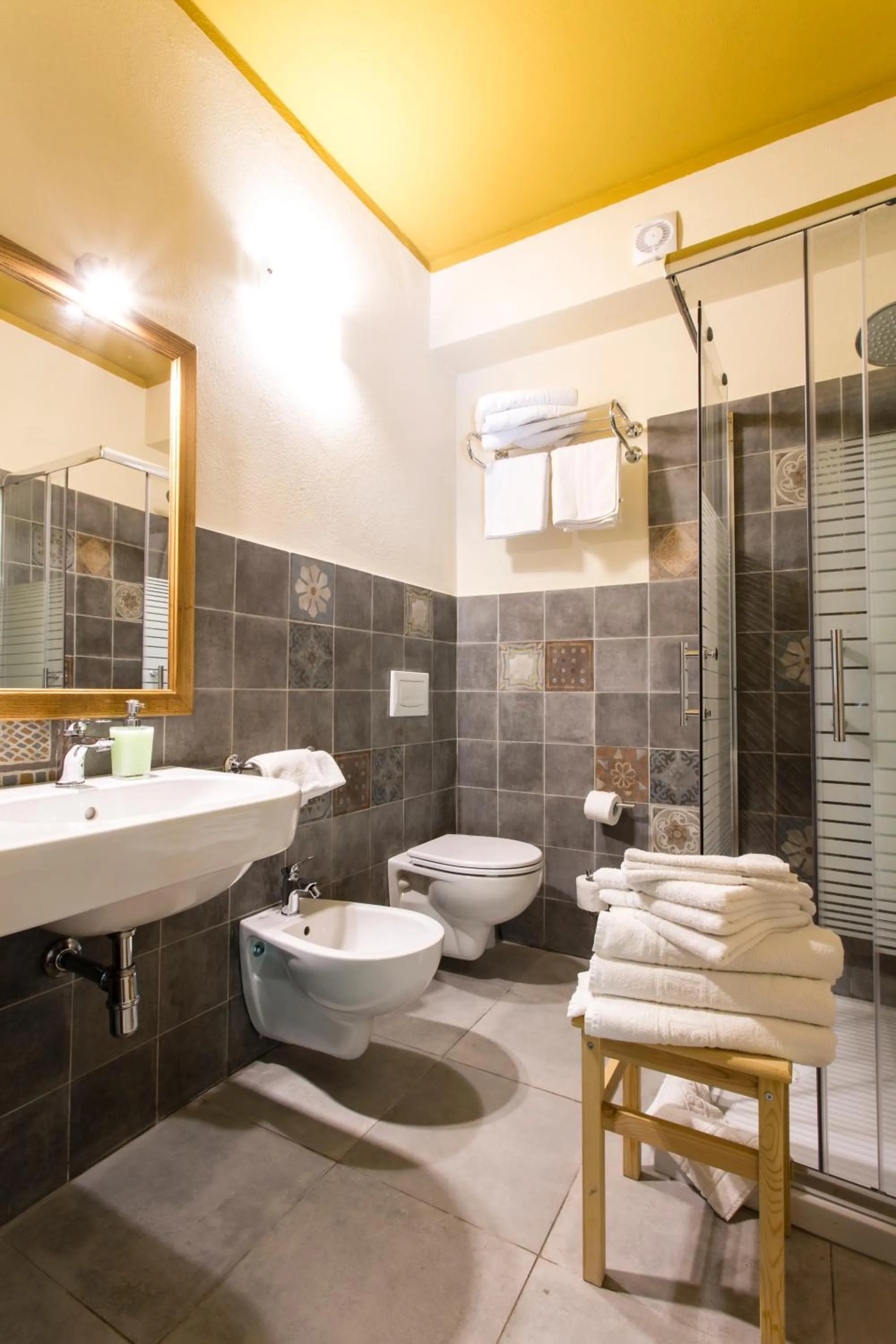 Bathroom in Hotel Villa Gli Asfodeli