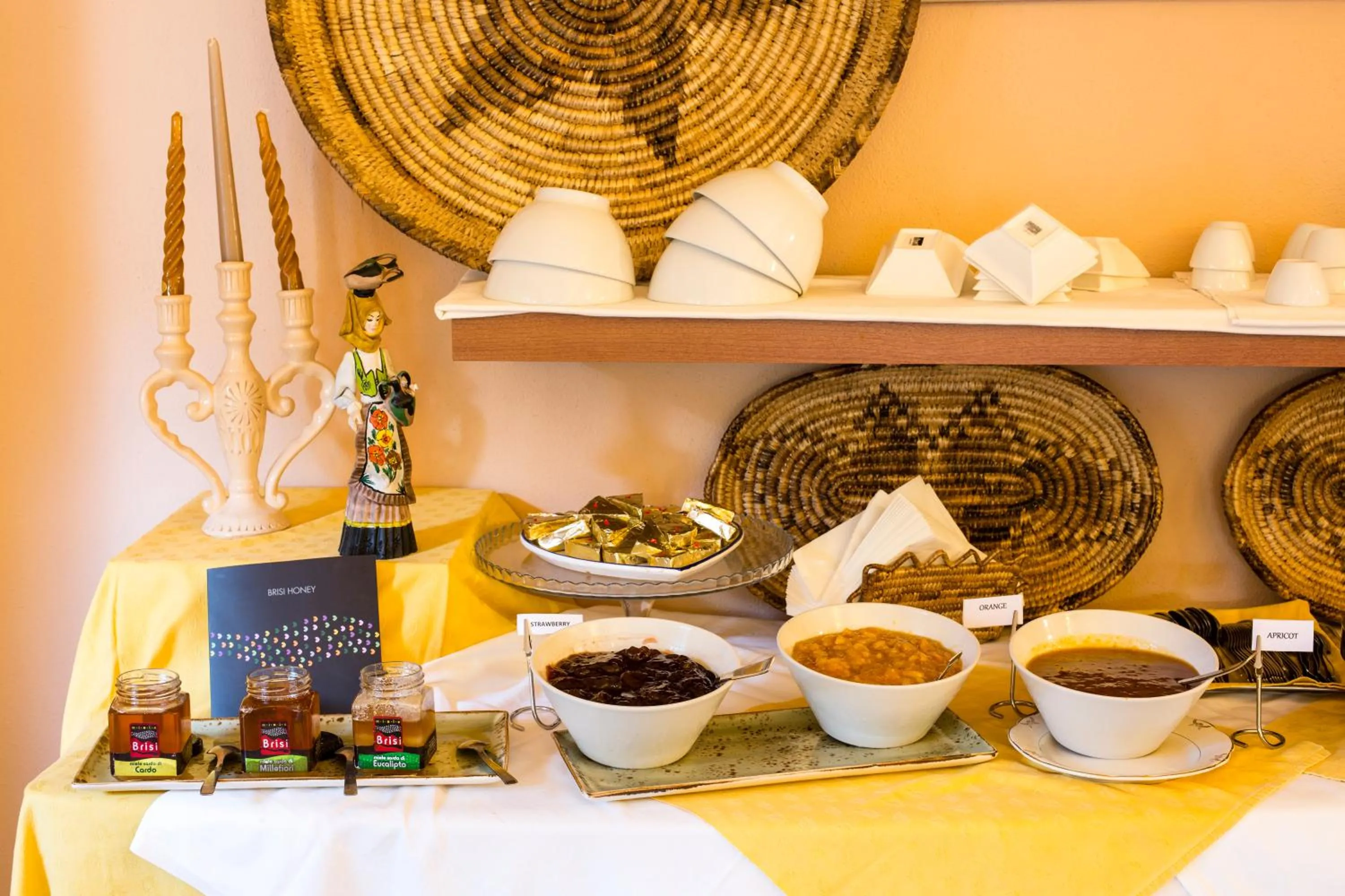 Decorative detail in Hotel Villa Gli Asfodeli