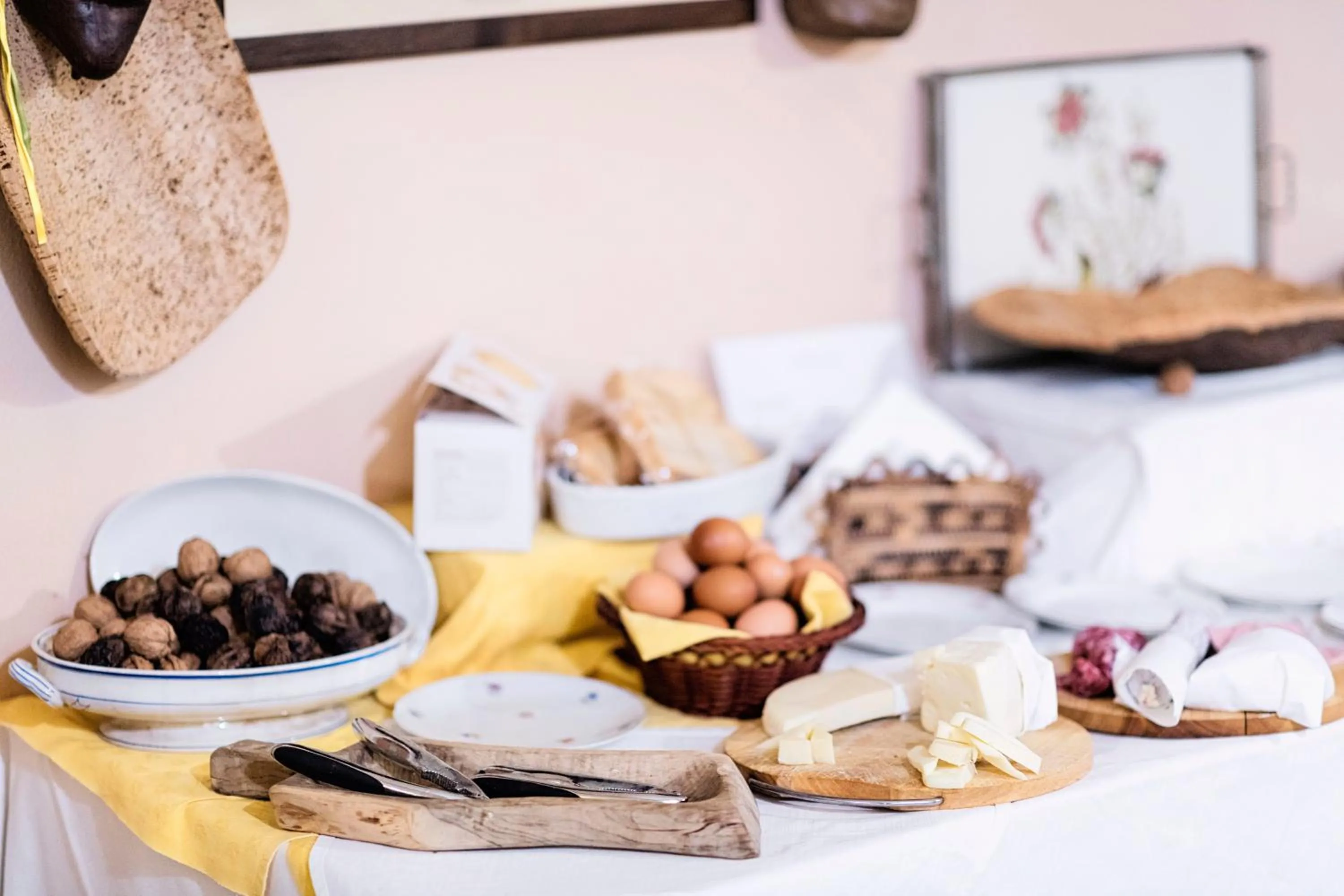 Breakfast in Hotel Villa Gli Asfodeli
