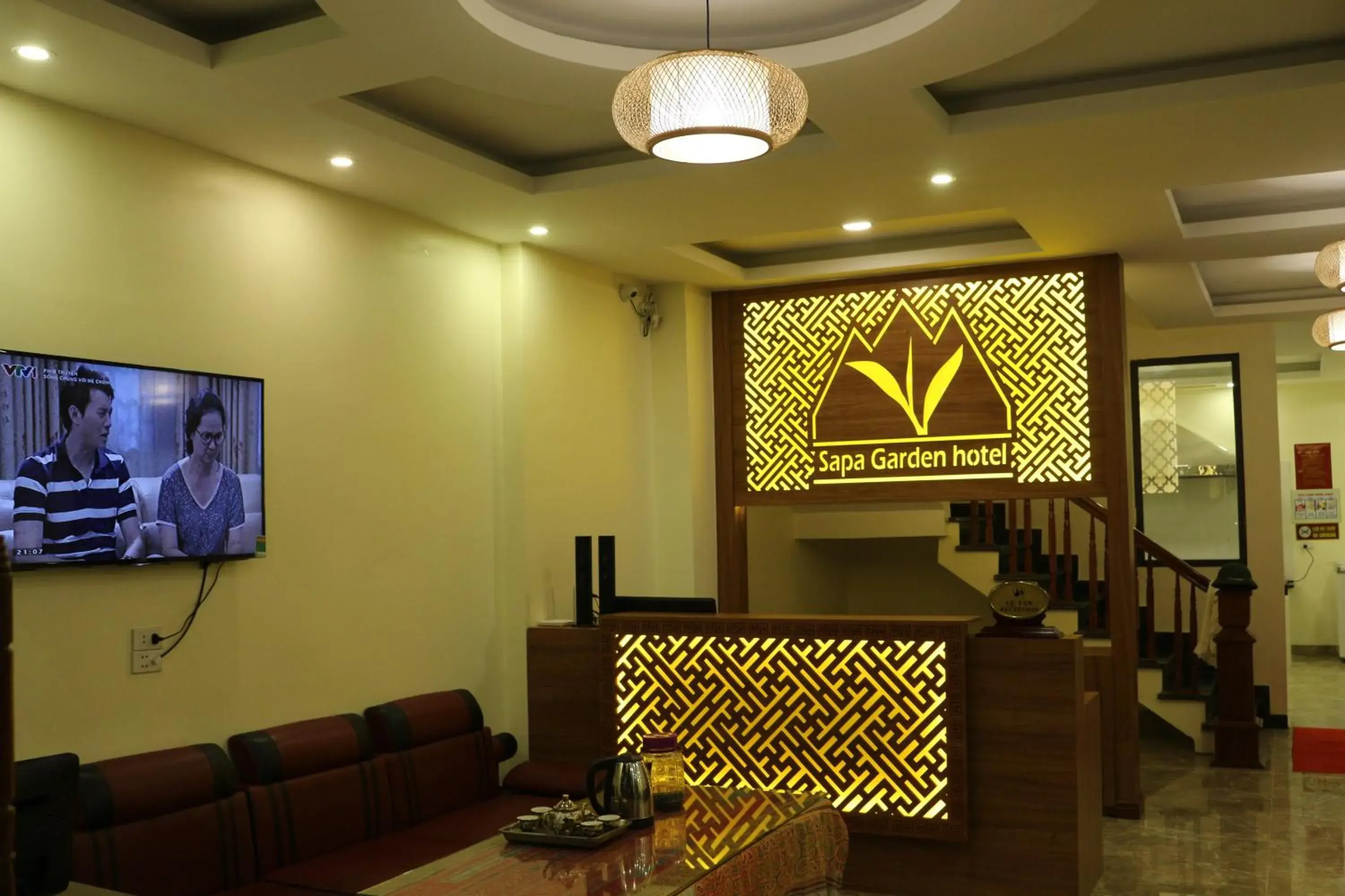 Lobby or reception in Sapa Garden Hotel Lobby or reception in Sapa Garden Hotel