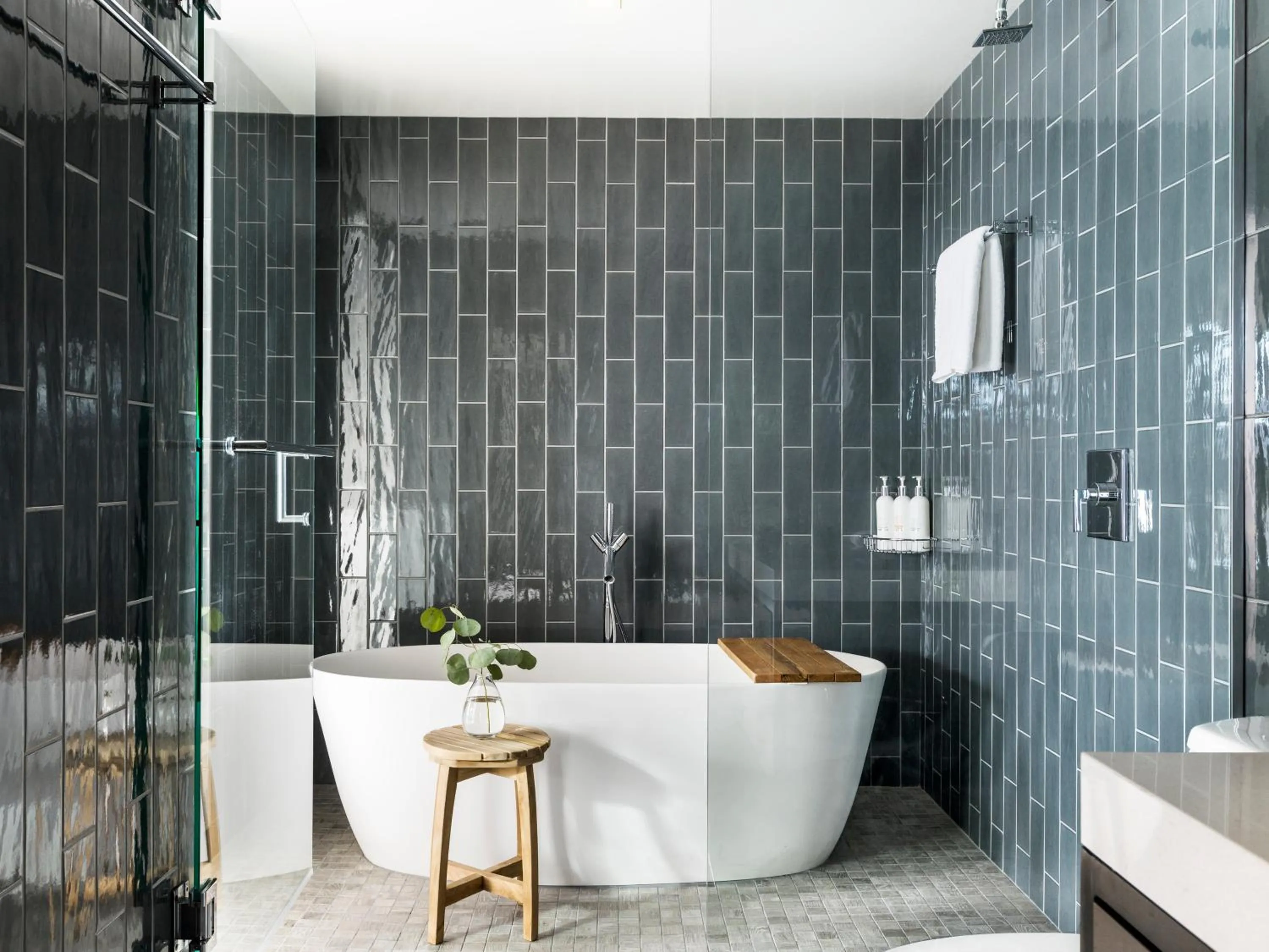 Bathroom in Kimpton Rowan Palm Springs Hotel by IHG