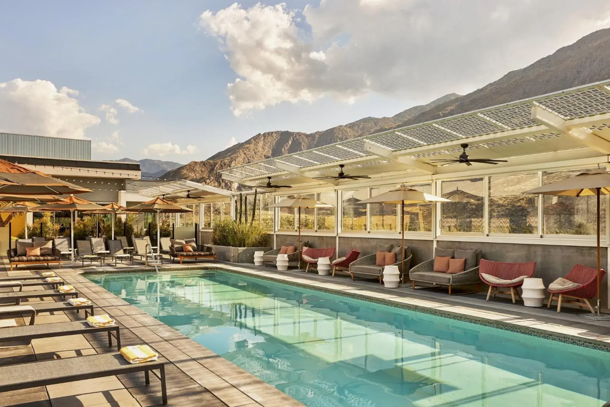 Property building in Kimpton Rowan Palm Springs Hotel by IHG Property building in Kimpton Rowan Palm Springs Hotel by IHG