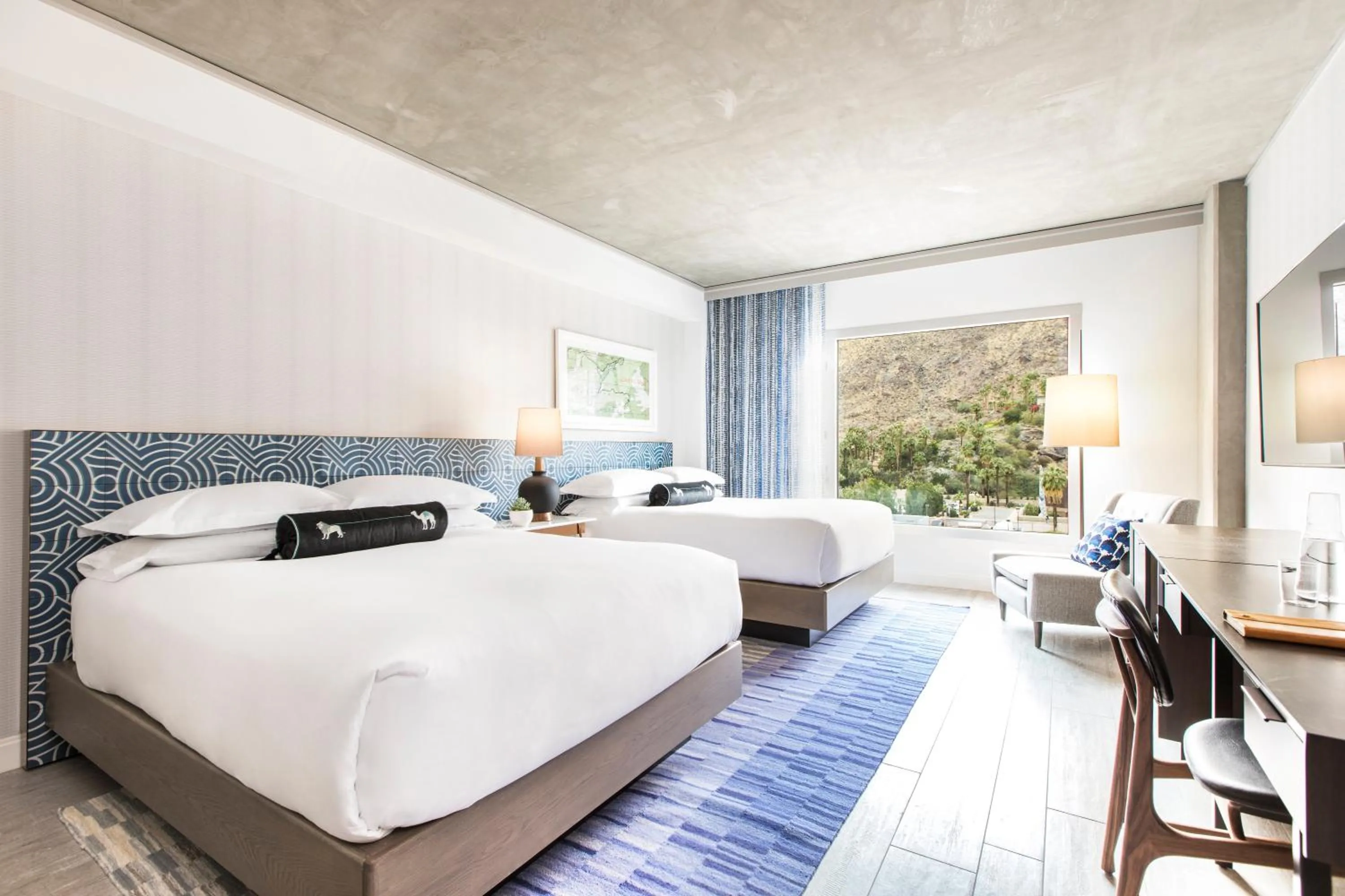 Photo of the whole room, Bed in Kimpton Rowan Palm Springs Hotel by IHG